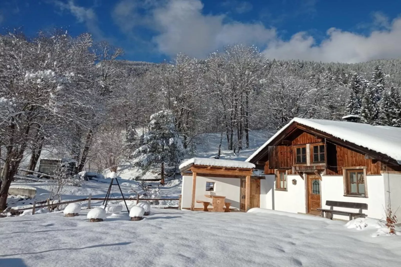 Roßweid Huette-Exterieur winter