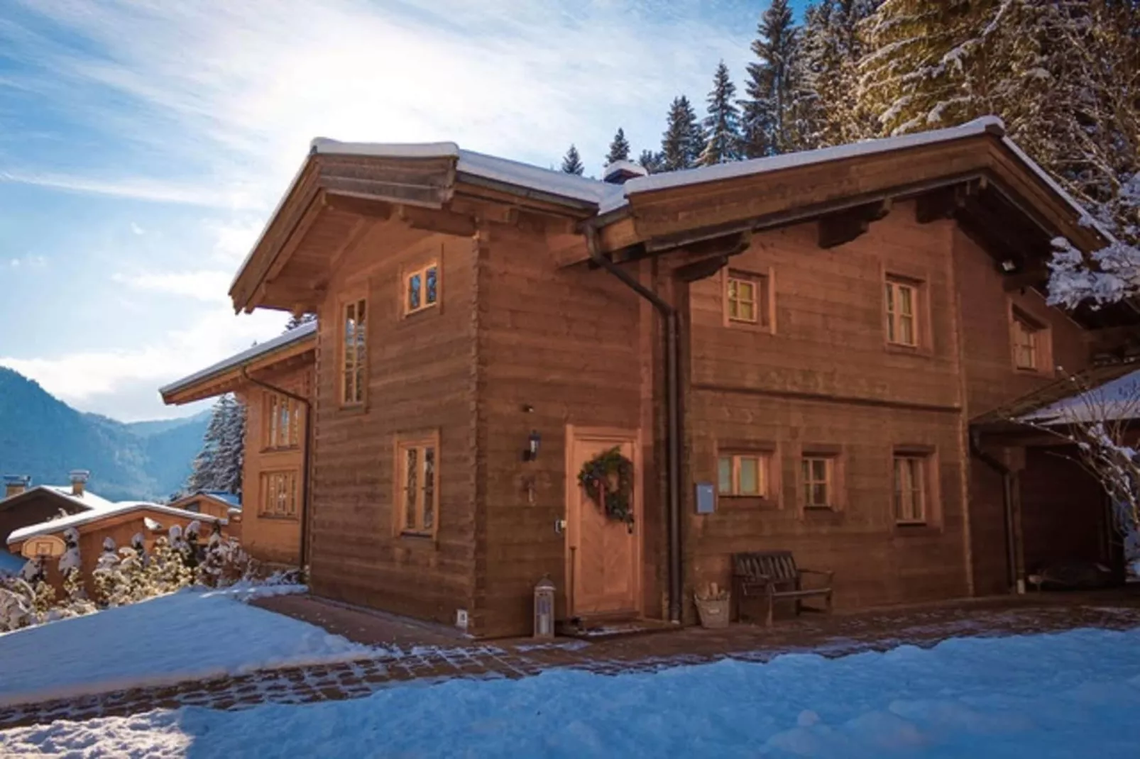 Chalet Gamsglück in Waidring-Exterieur winter