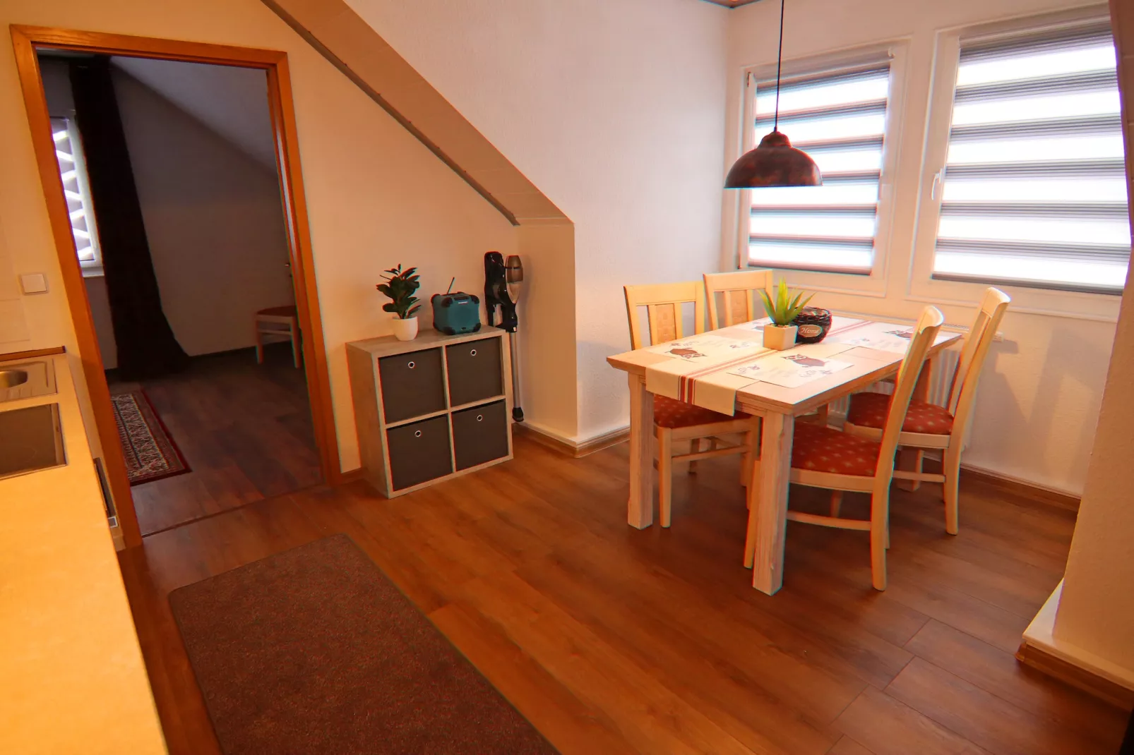 Ferienwohnung Kranichring-Eetkamer