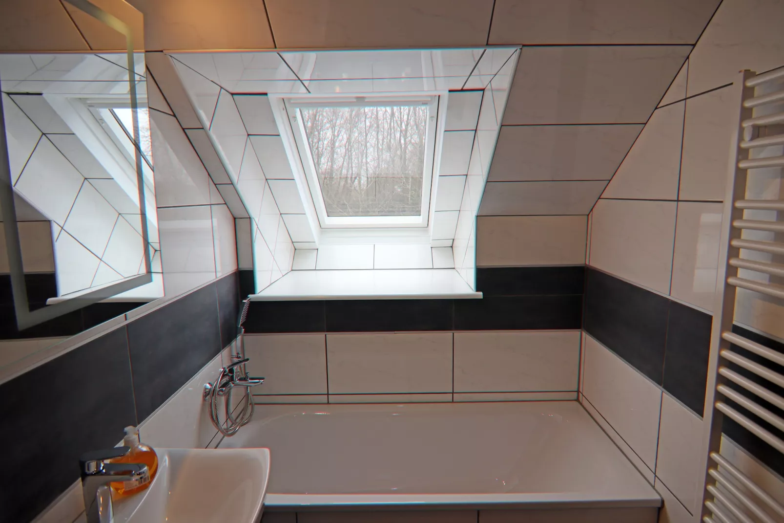 Ferienwohnung Kranichring-Badkamer