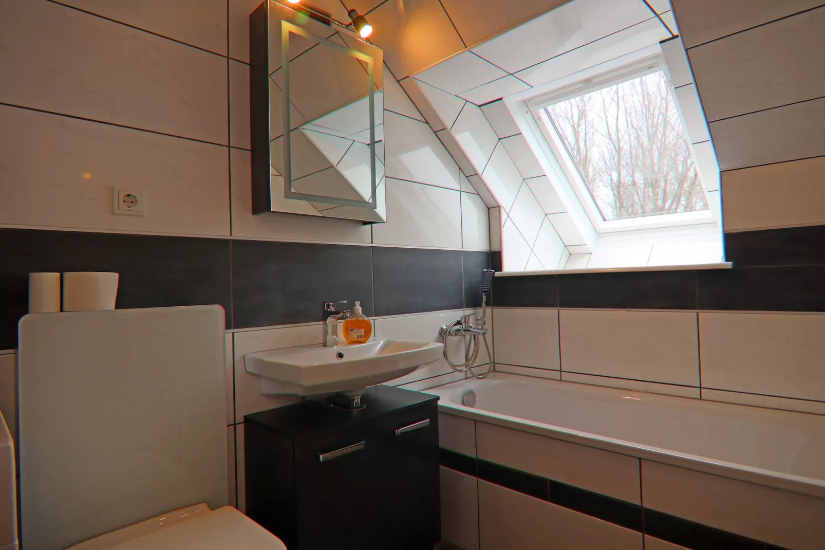 Ferienwohnung Kranichring-Badkamer