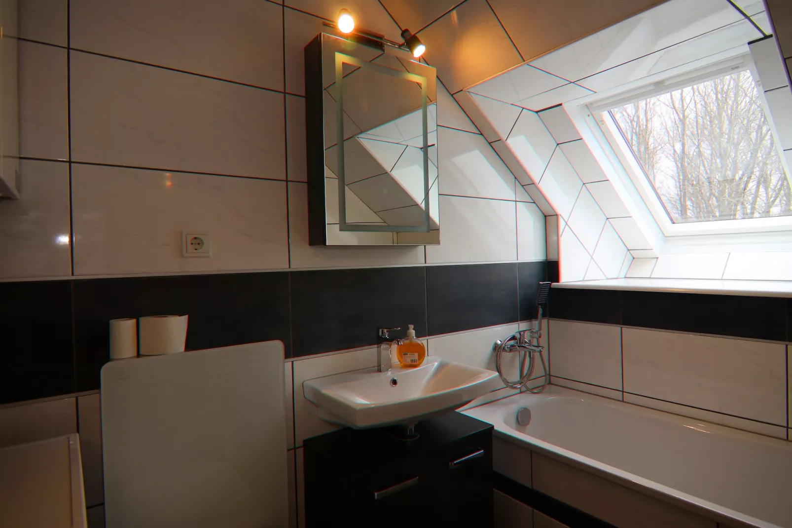 Ferienwohnung Kranichring-Badkamer