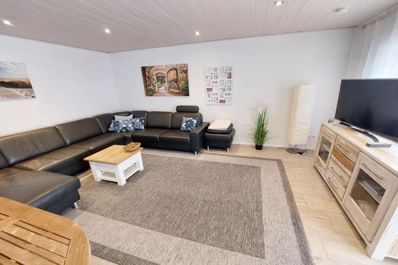 Ferienhaus Nordliebe-Woonkamer