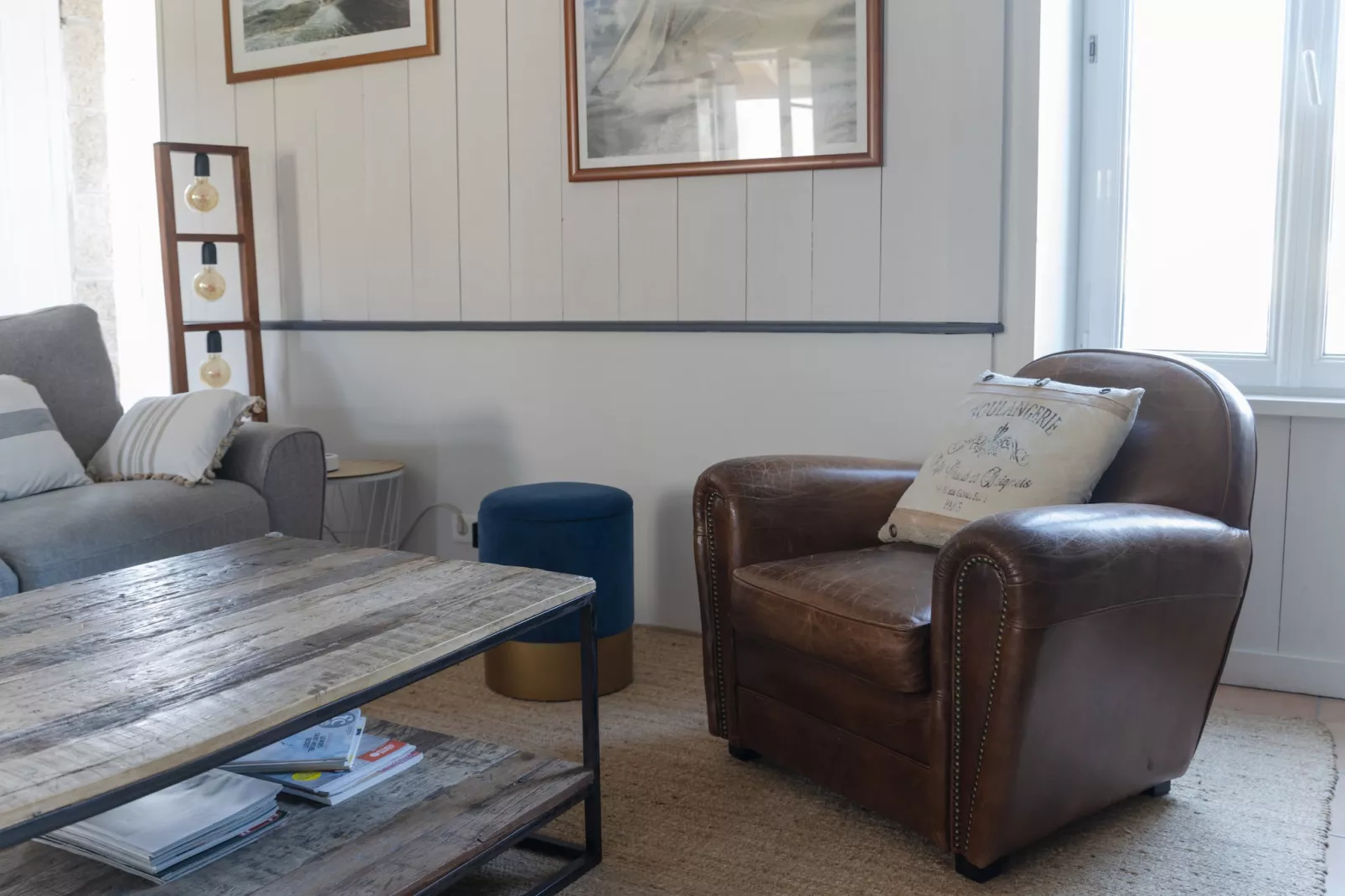 TY STREJOU - Portsall-Woonkamer