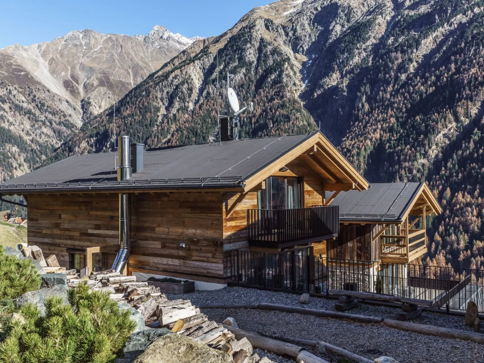 Appartement Ötztaler Alpen-Buiten