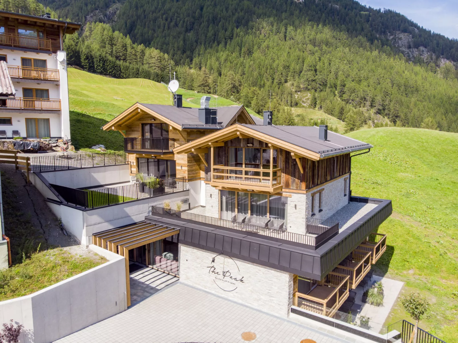 Appartement Ötztaler Alpen-Buiten