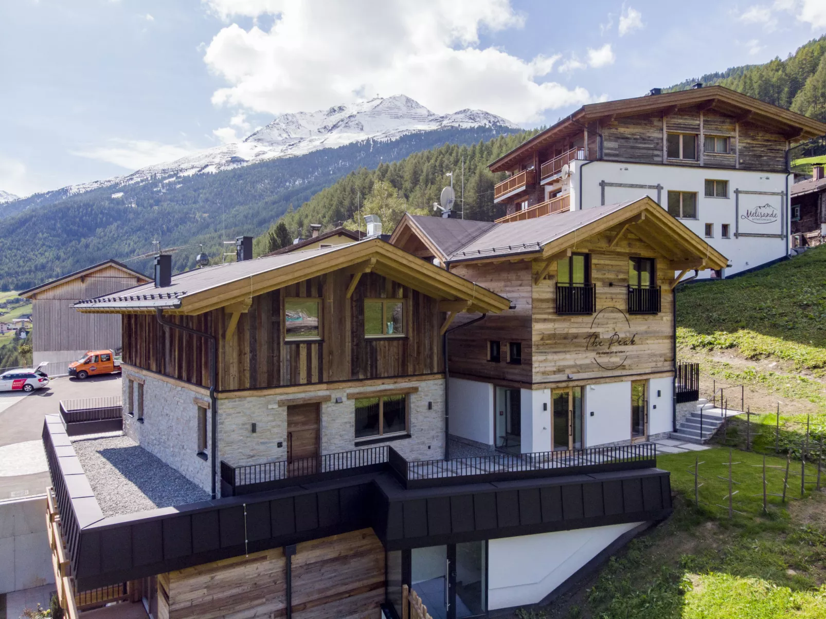 Appartement Ötztaler Alpen-Buiten