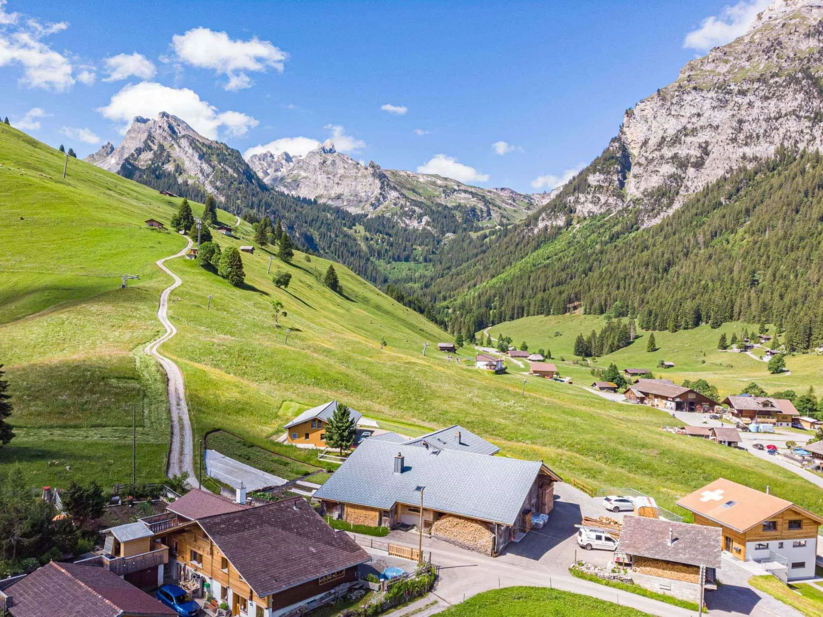 Berg Herz Grimmialp (Schwenden)-Buiten