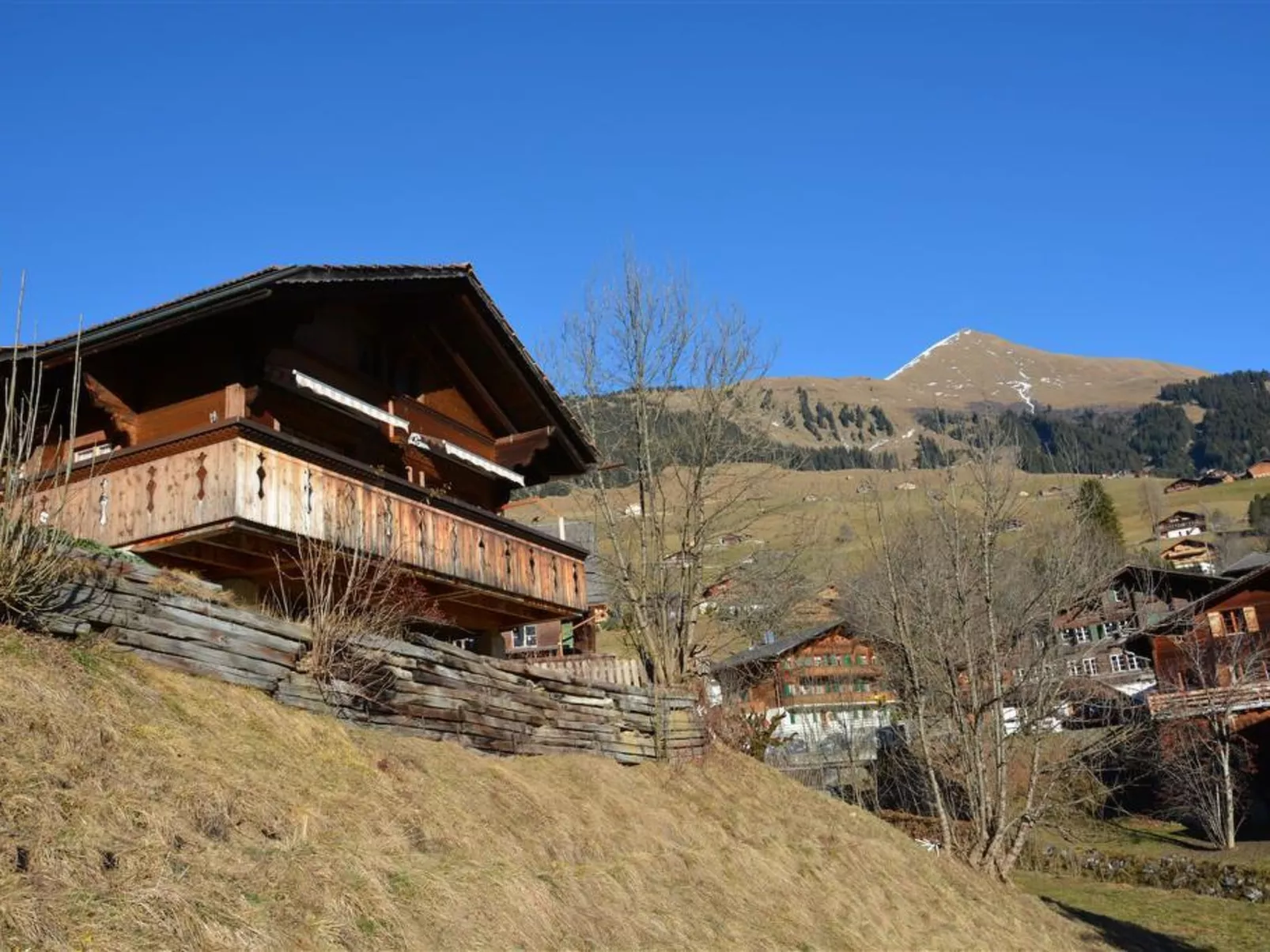 Marmotte, Chalet-Buiten