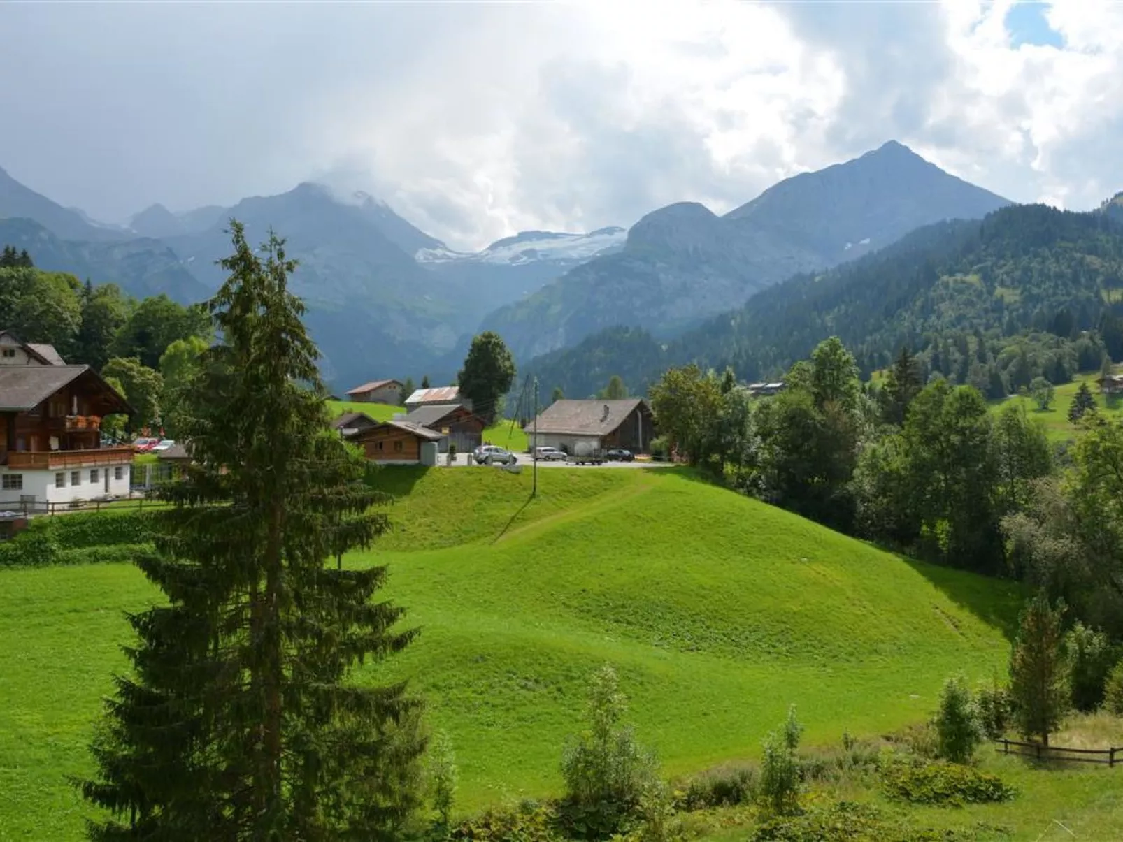 Marmotte, Chalet-Buiten