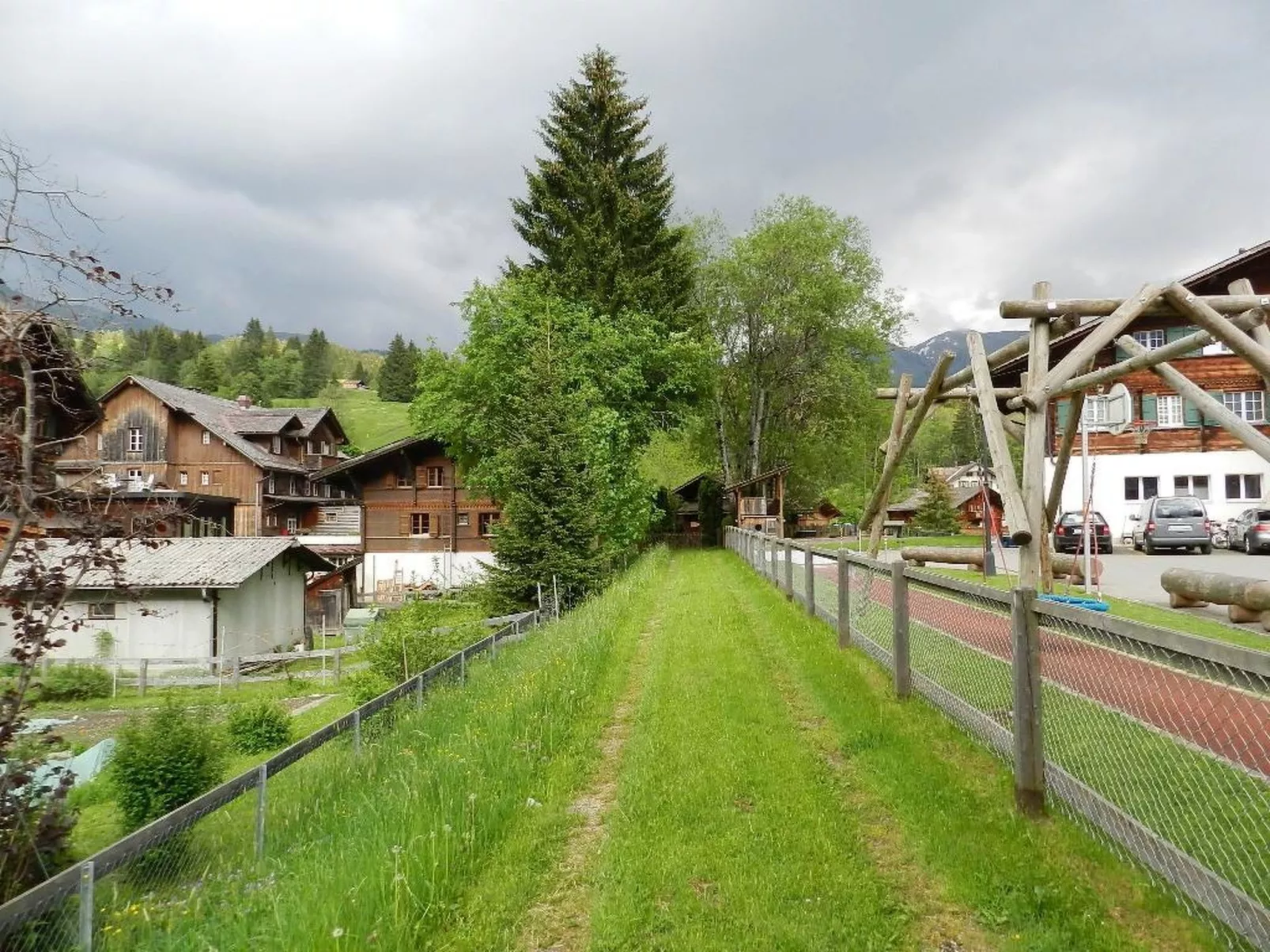 Marmotte, Chalet-Buiten