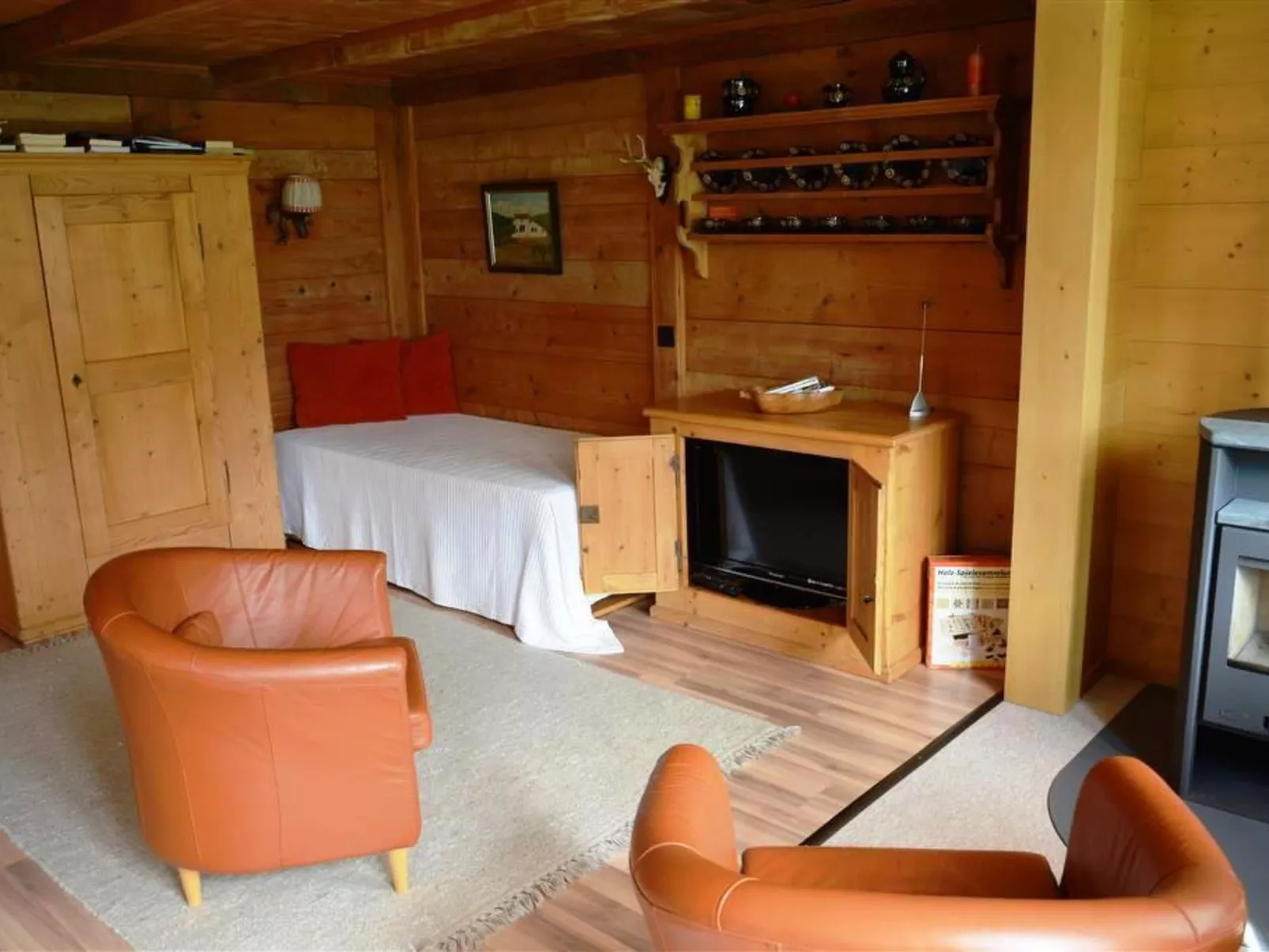 Marmotte, Chalet-Binnen