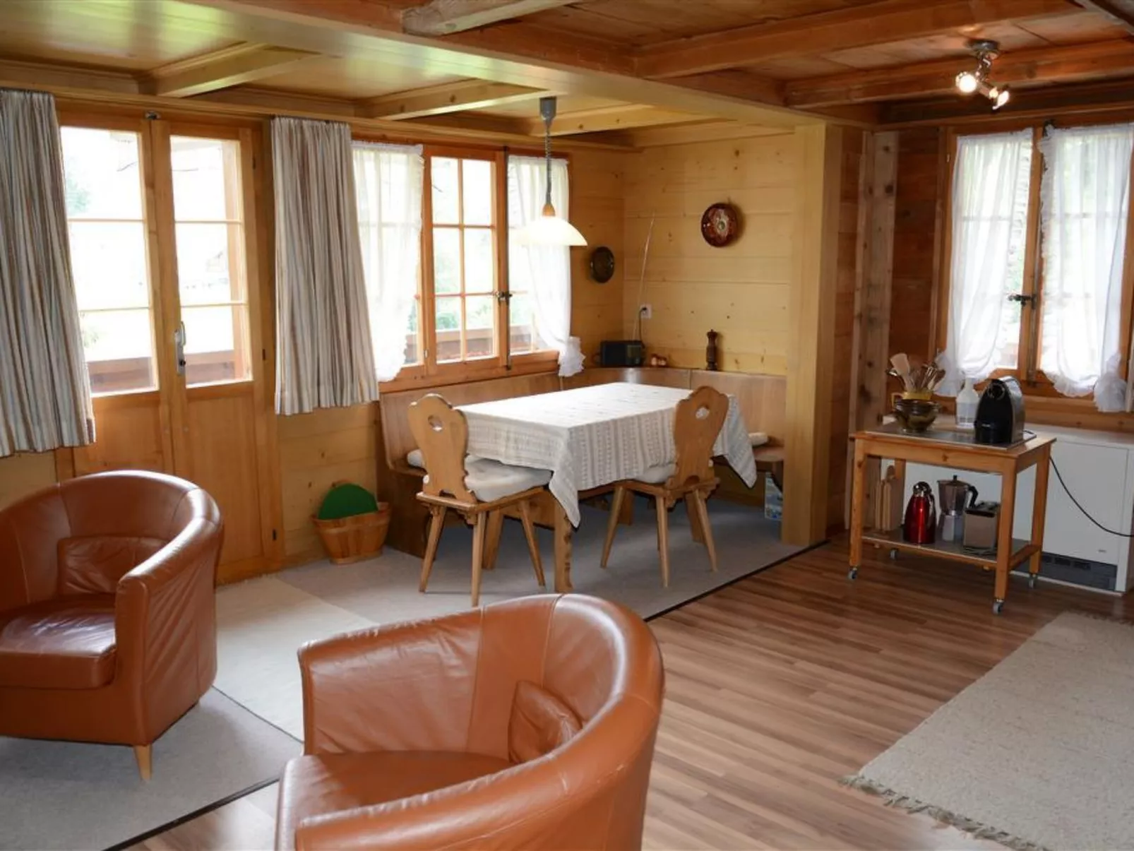 Marmotte, Chalet-Binnen