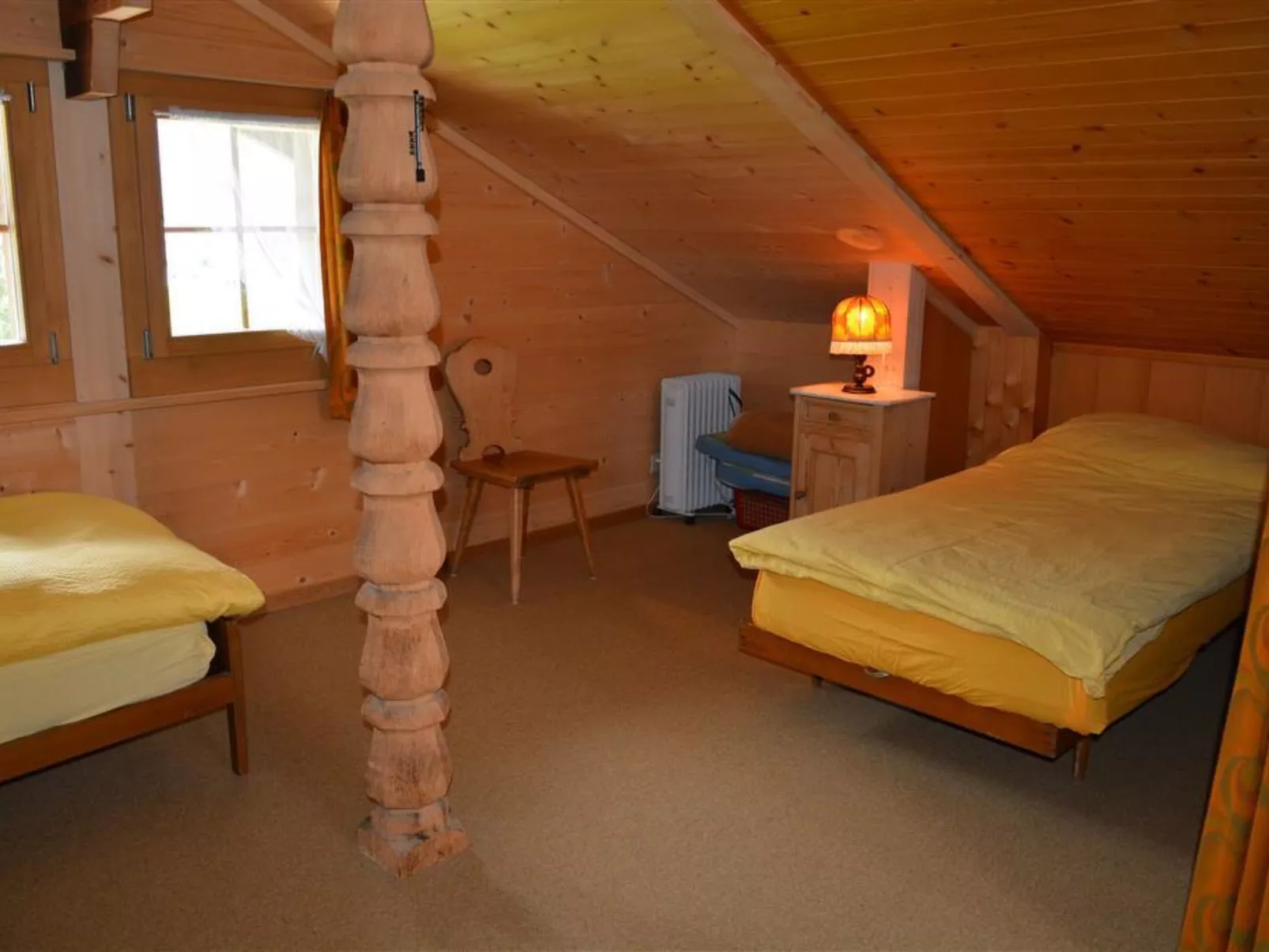 Marmotte, Chalet-Binnen