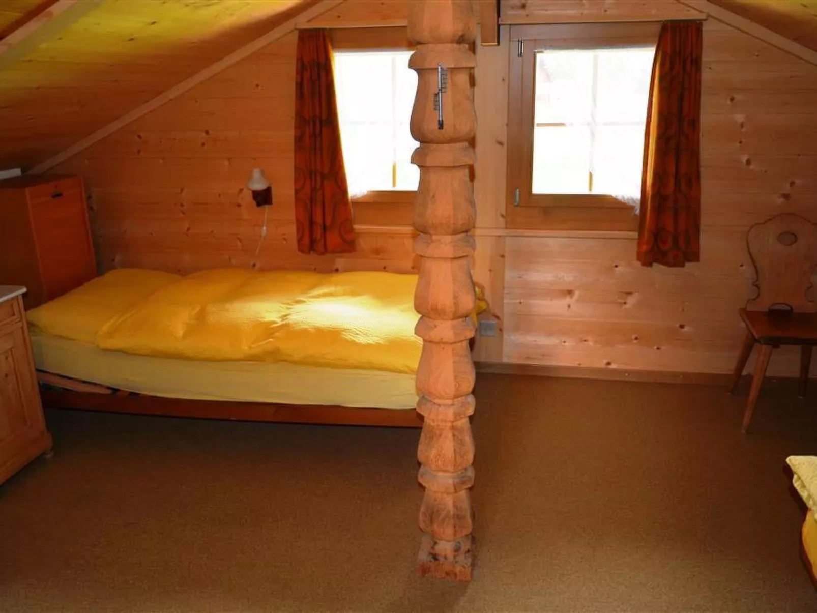 Marmotte, Chalet-Binnen