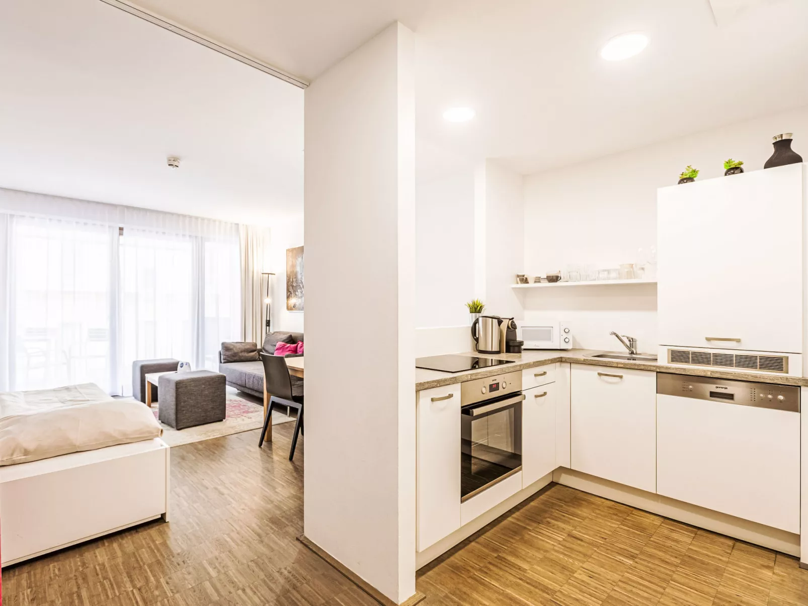 Mit 1 Schlafzimmer & Saunabereich