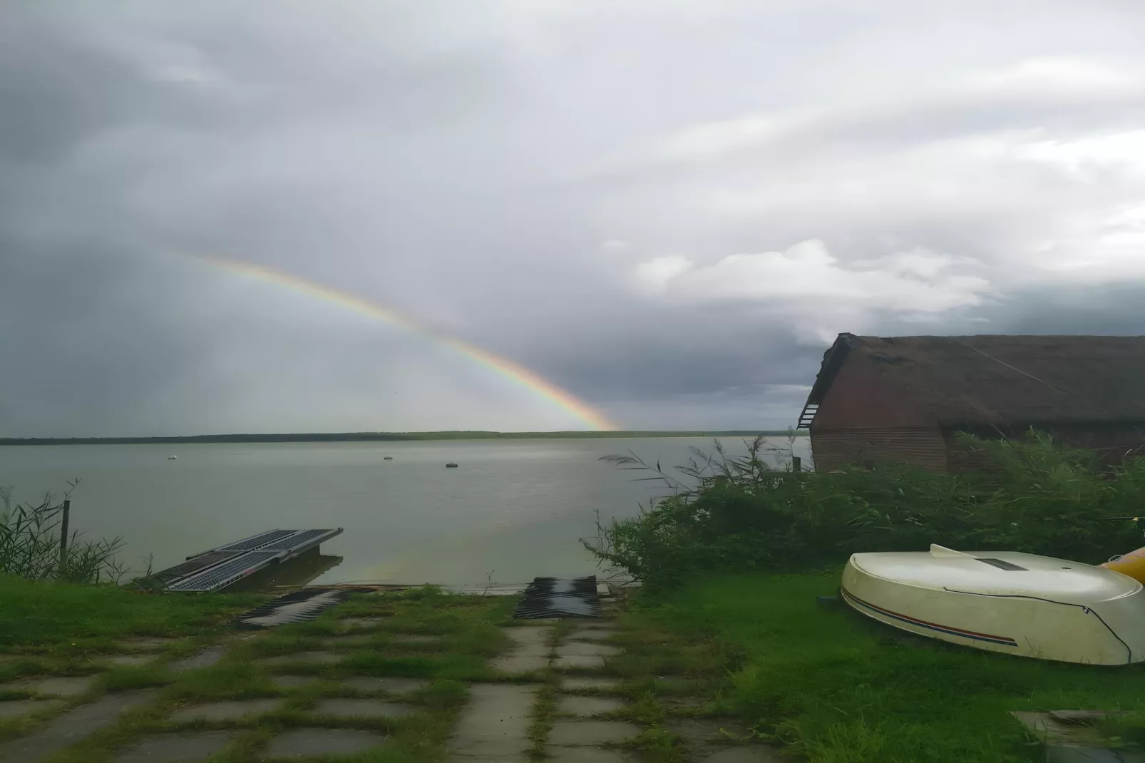 Ferienwohnung am Goldberger See-Uitzicht winter