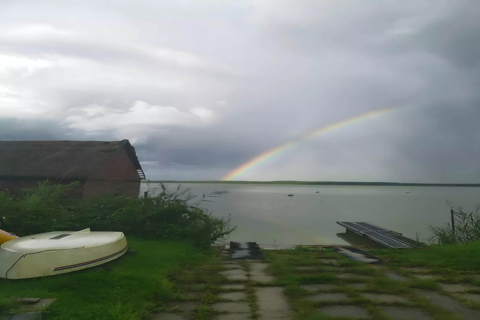 Ferienwohnung am Goldberger See-Uitzicht winter