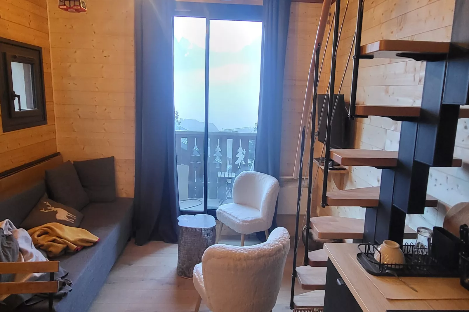 Balcons de Venosc N°B21 - ST4-Woonkamer