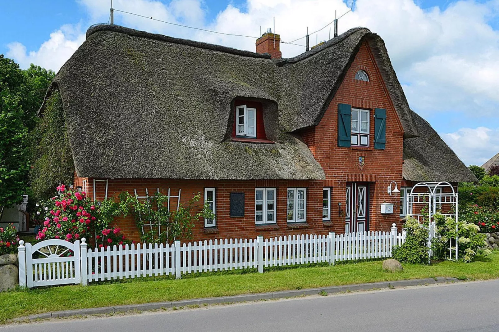 Ferienwohnung in  Oevenum auf Föhr - Wohnung 3-Buitenkant zomer