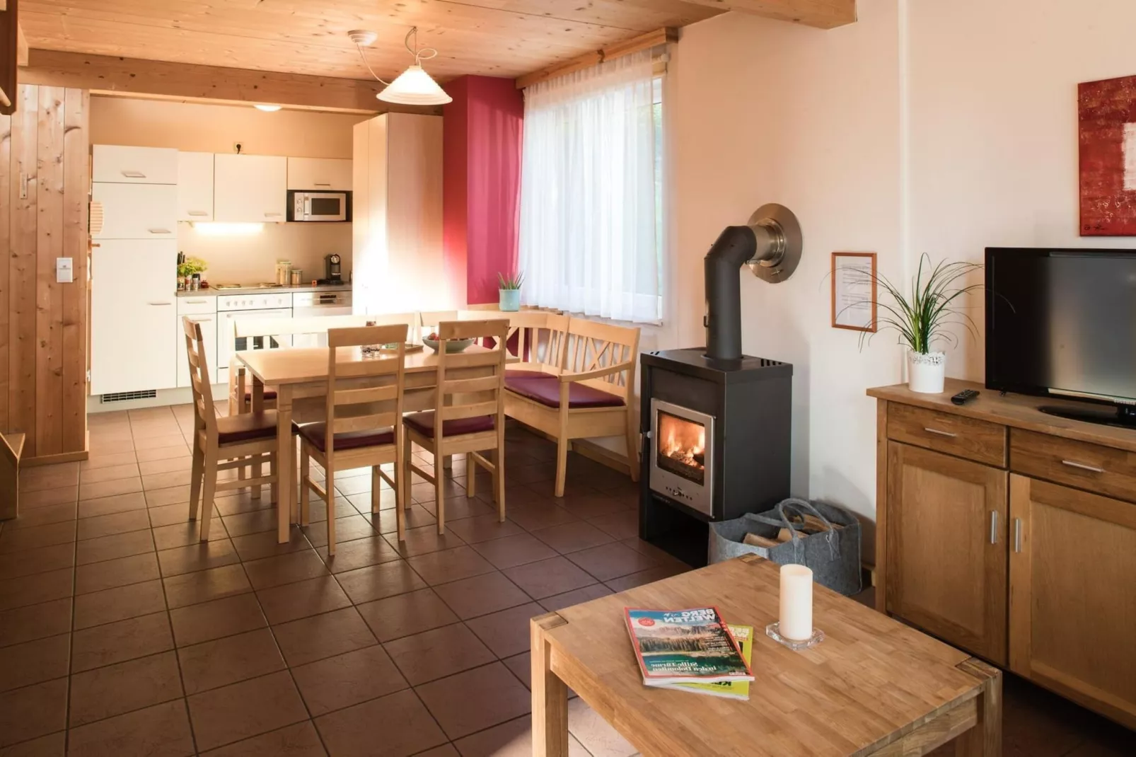 Hüttendorf Präbichl-Woonkamer