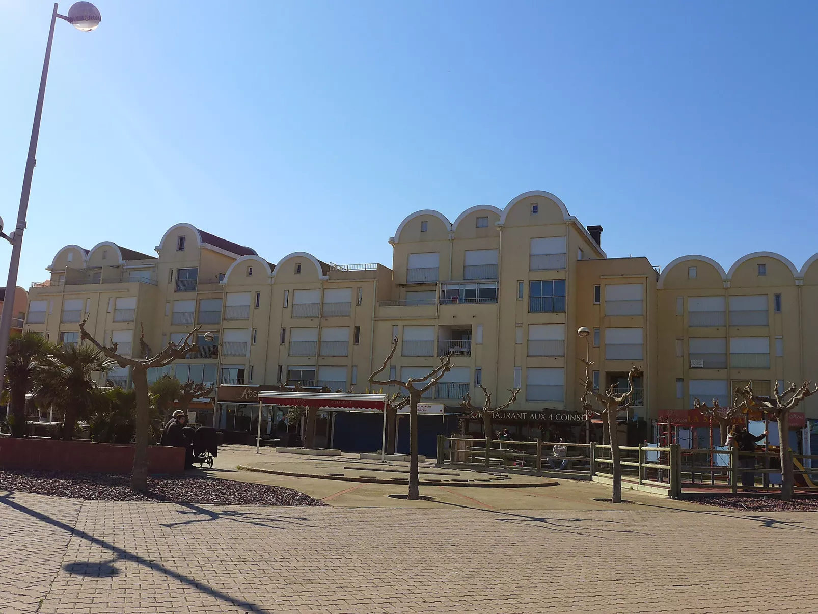 Maisons sur la Plage-Buiten