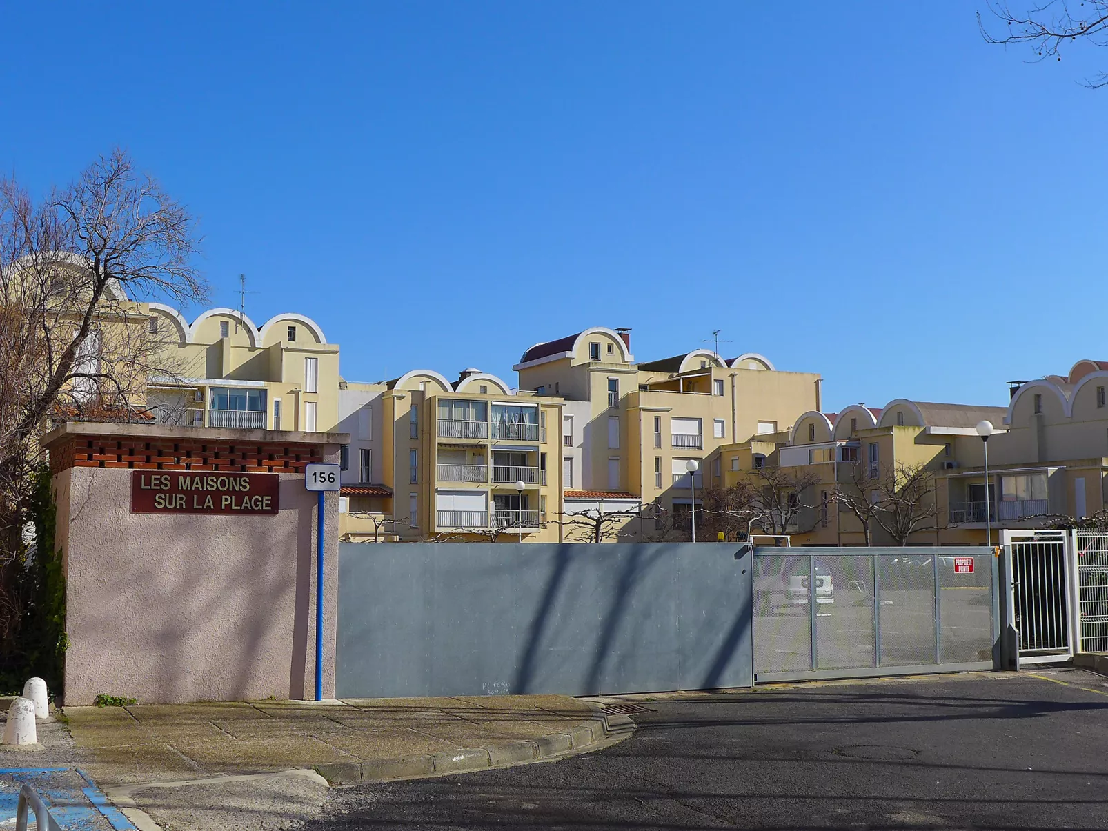 Maisons sur la Plage-Buiten