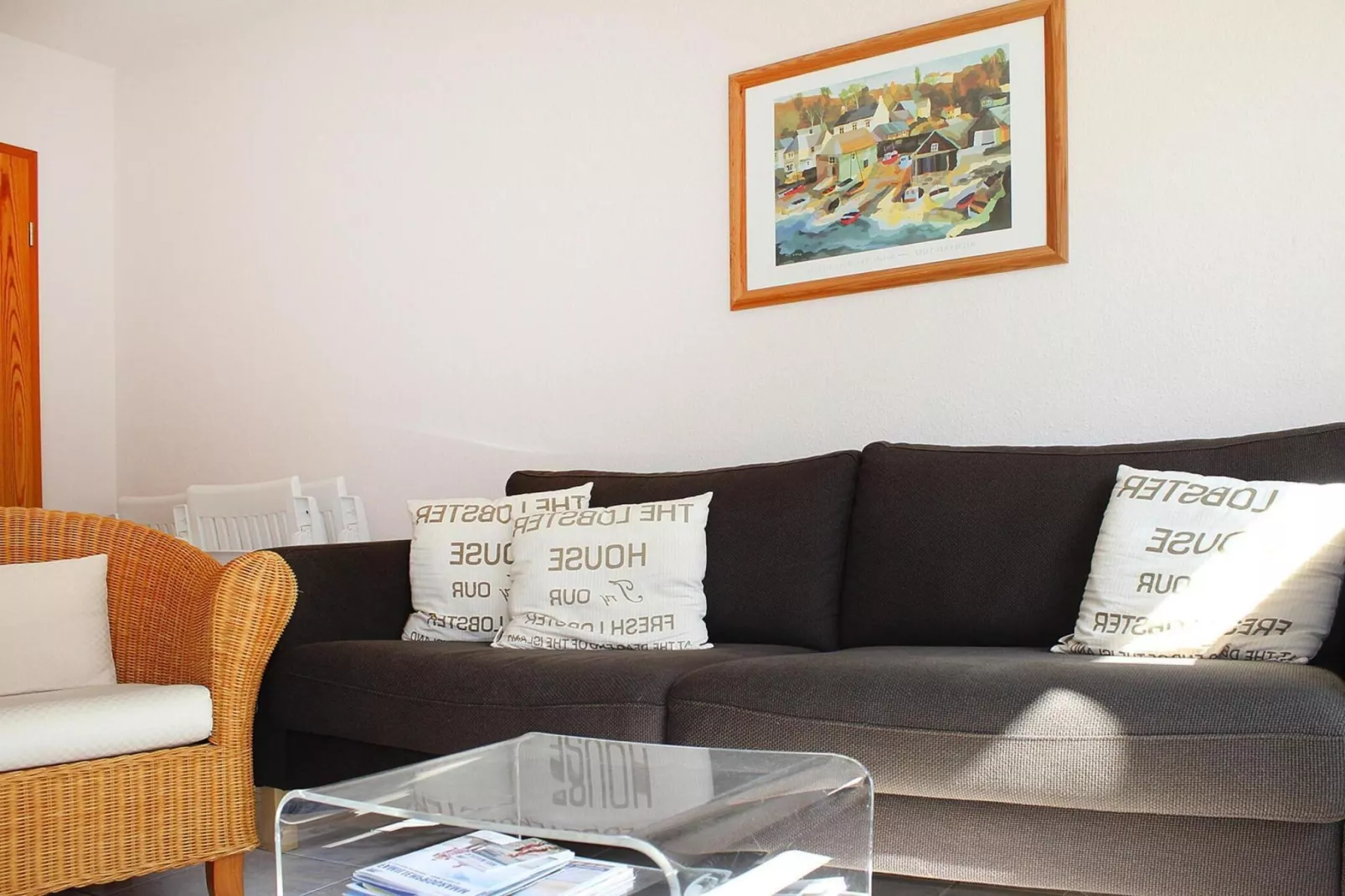 Reihenhaus Strandglück-Woonkamer