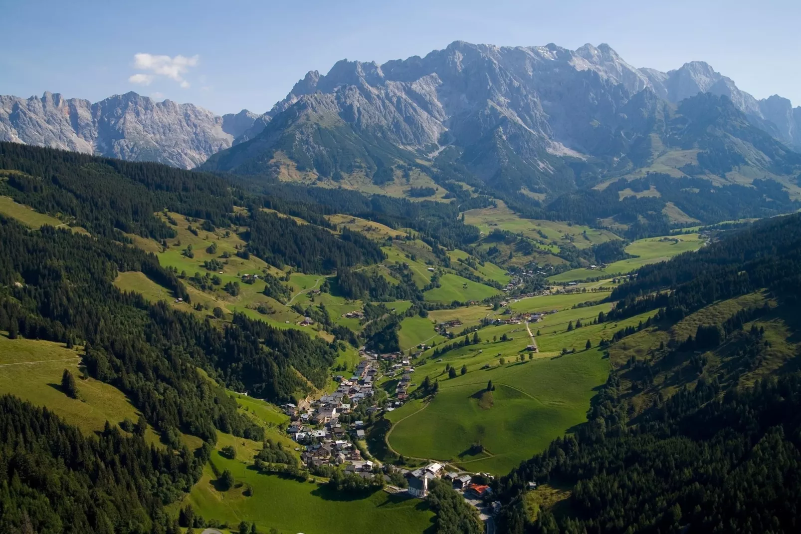 Landhaus Salzburg-Gebieden zomer 5km