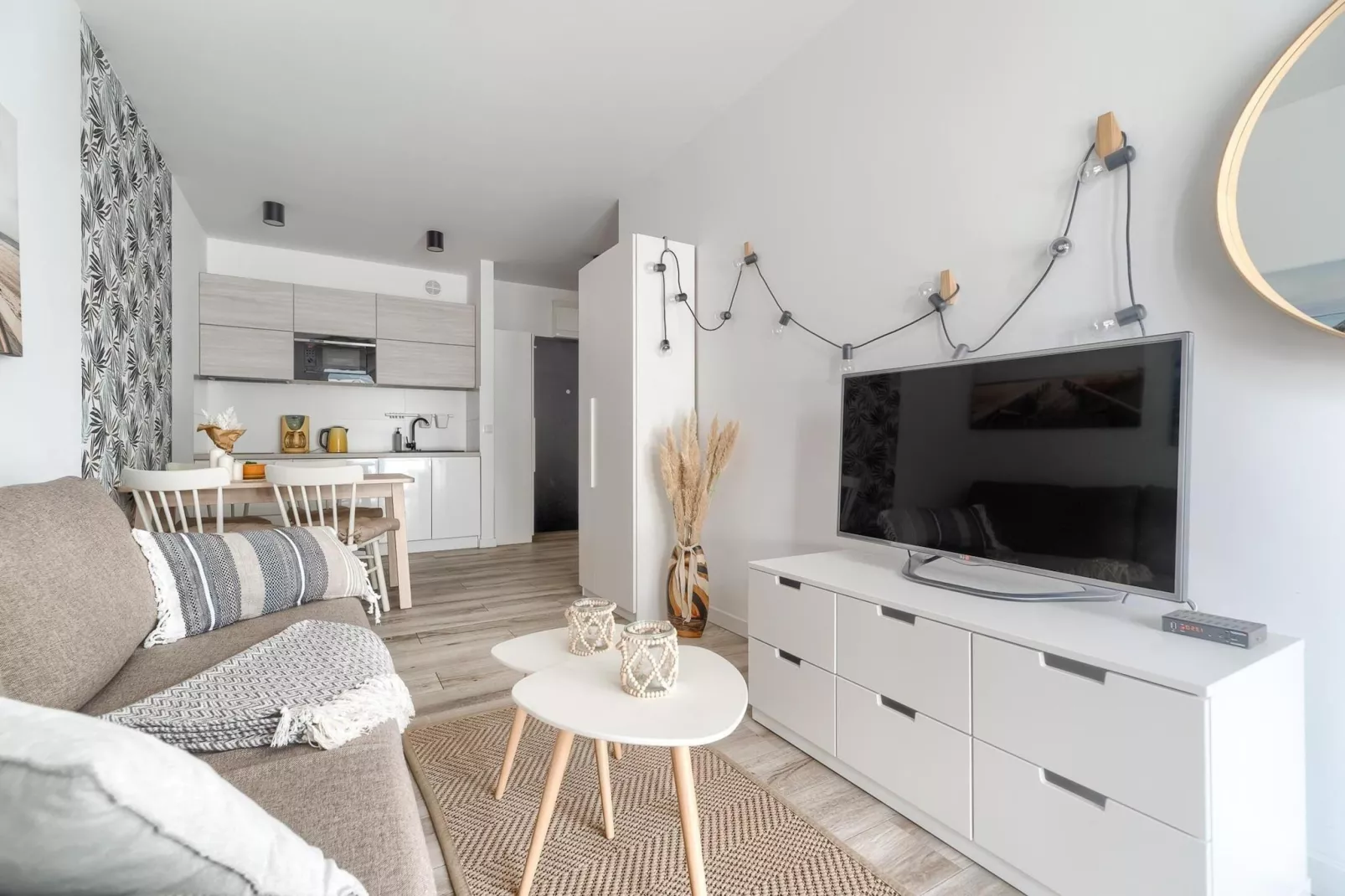 Apartament Szczecińska 17-18 Rewal-Woonkamer