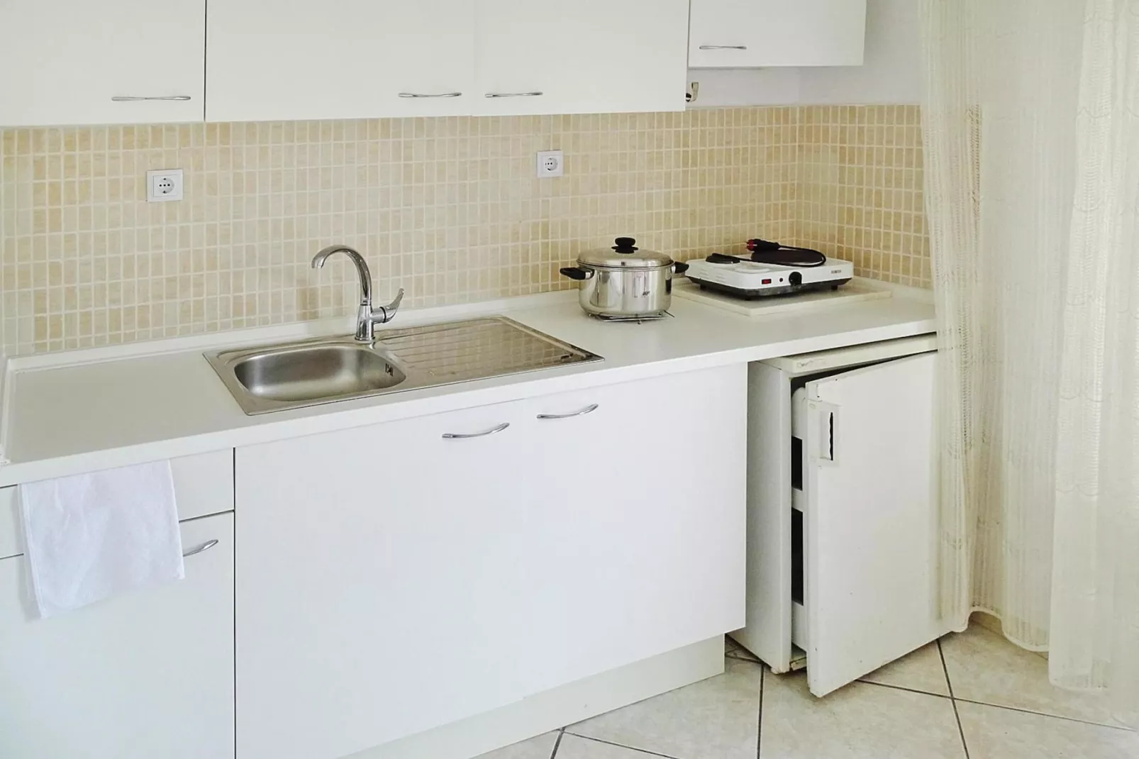 Apartments Ioli, Fourka-1 bedroom-Keuken