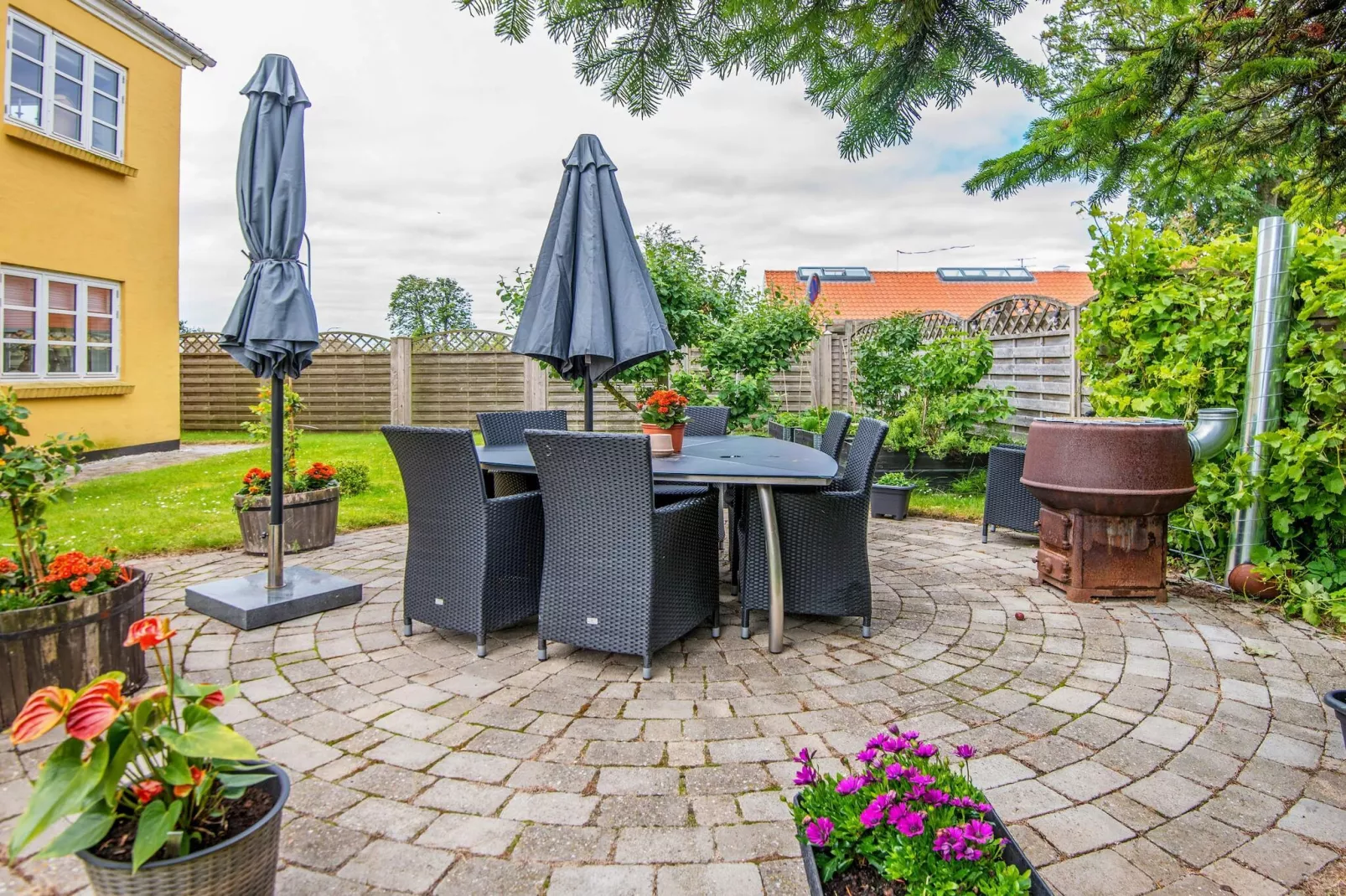 12 persoons vakantie huis in Børkop-Uitzicht