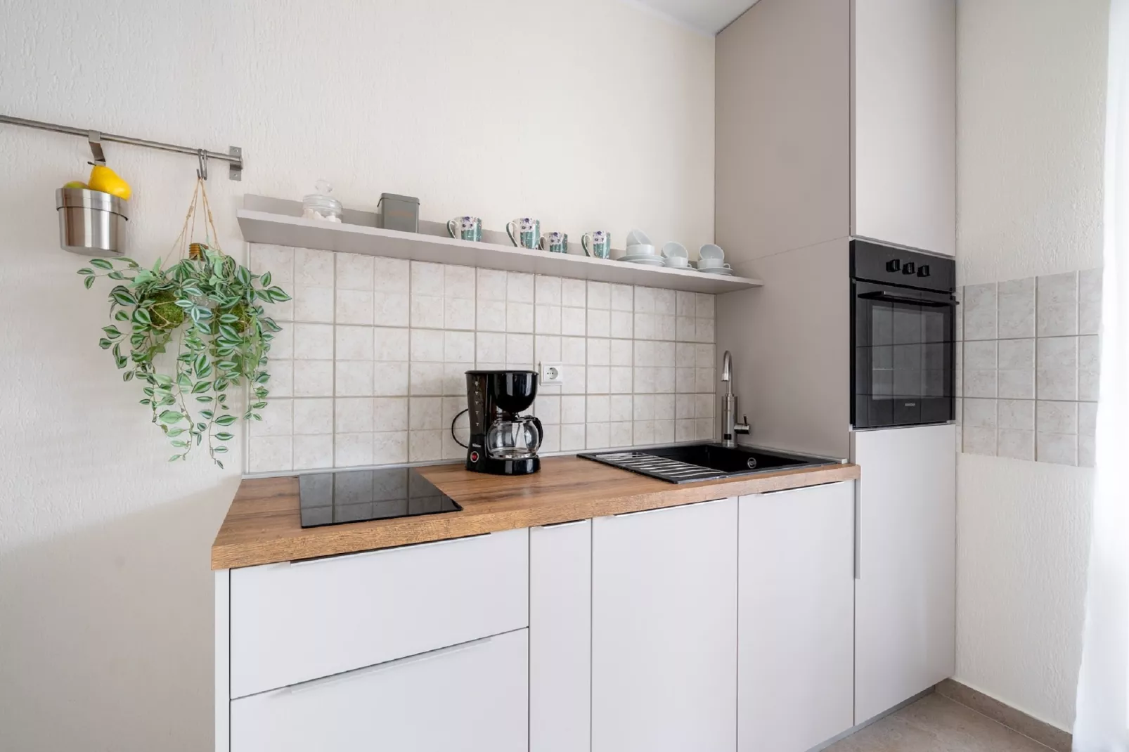 Apartments Lotea - Two-Bedroom Apartment with Terrace-Keuken