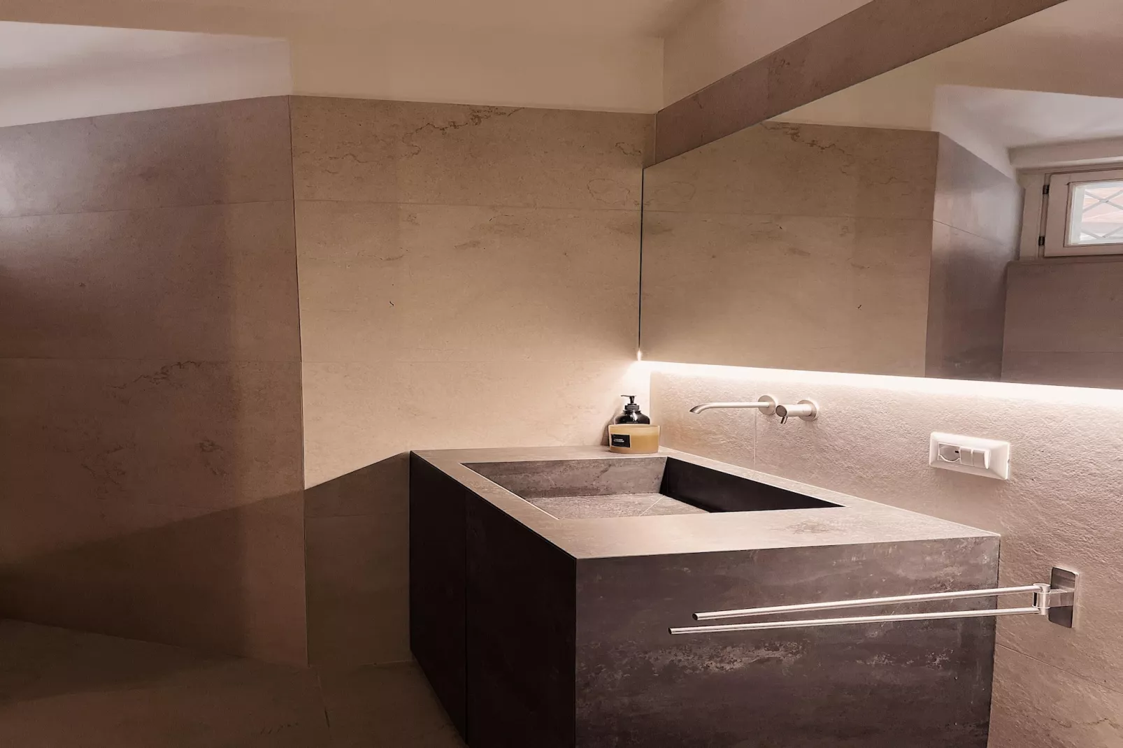 Villa Marella in Catellaneta-Badkamer