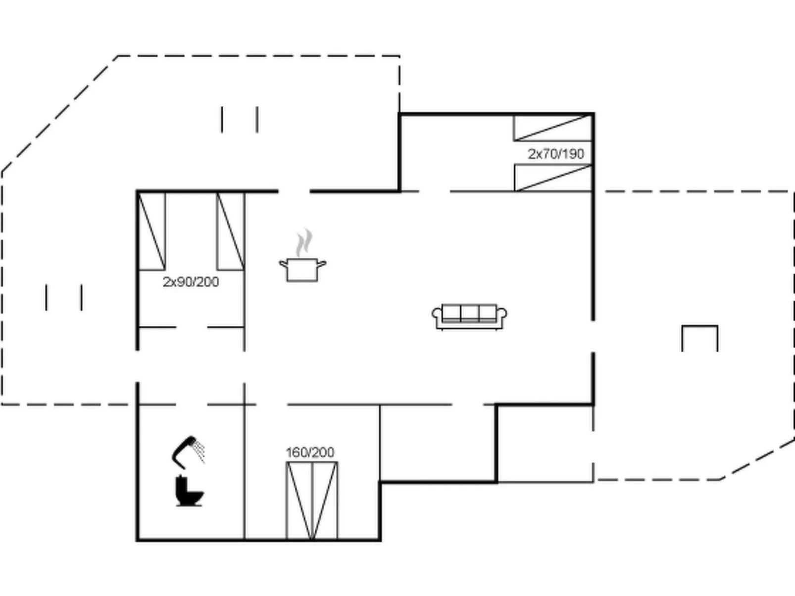 "Wisti" - 600m from the sea-Binnen