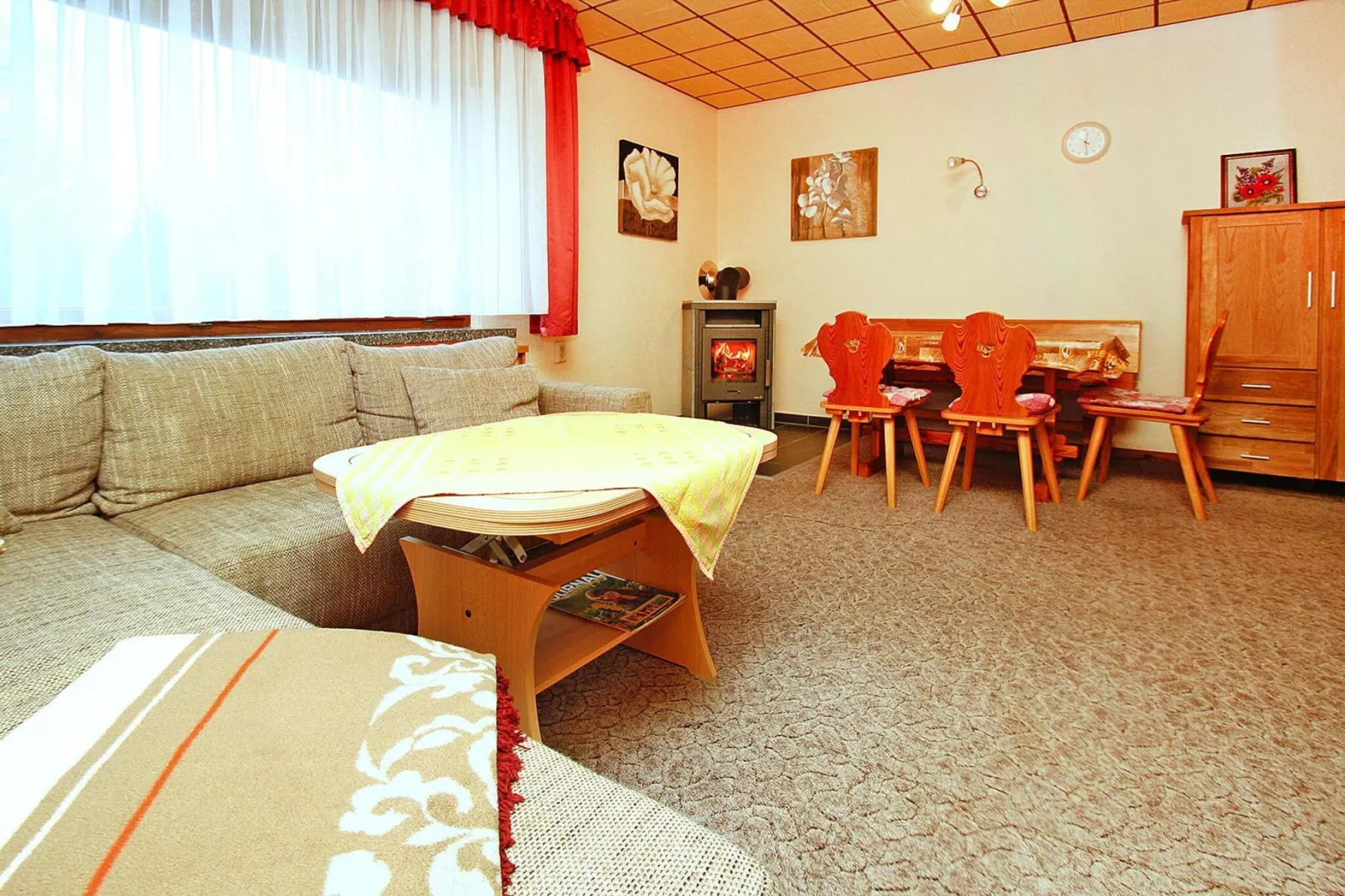 Ferienhaus Spreeblick-Eetkamer