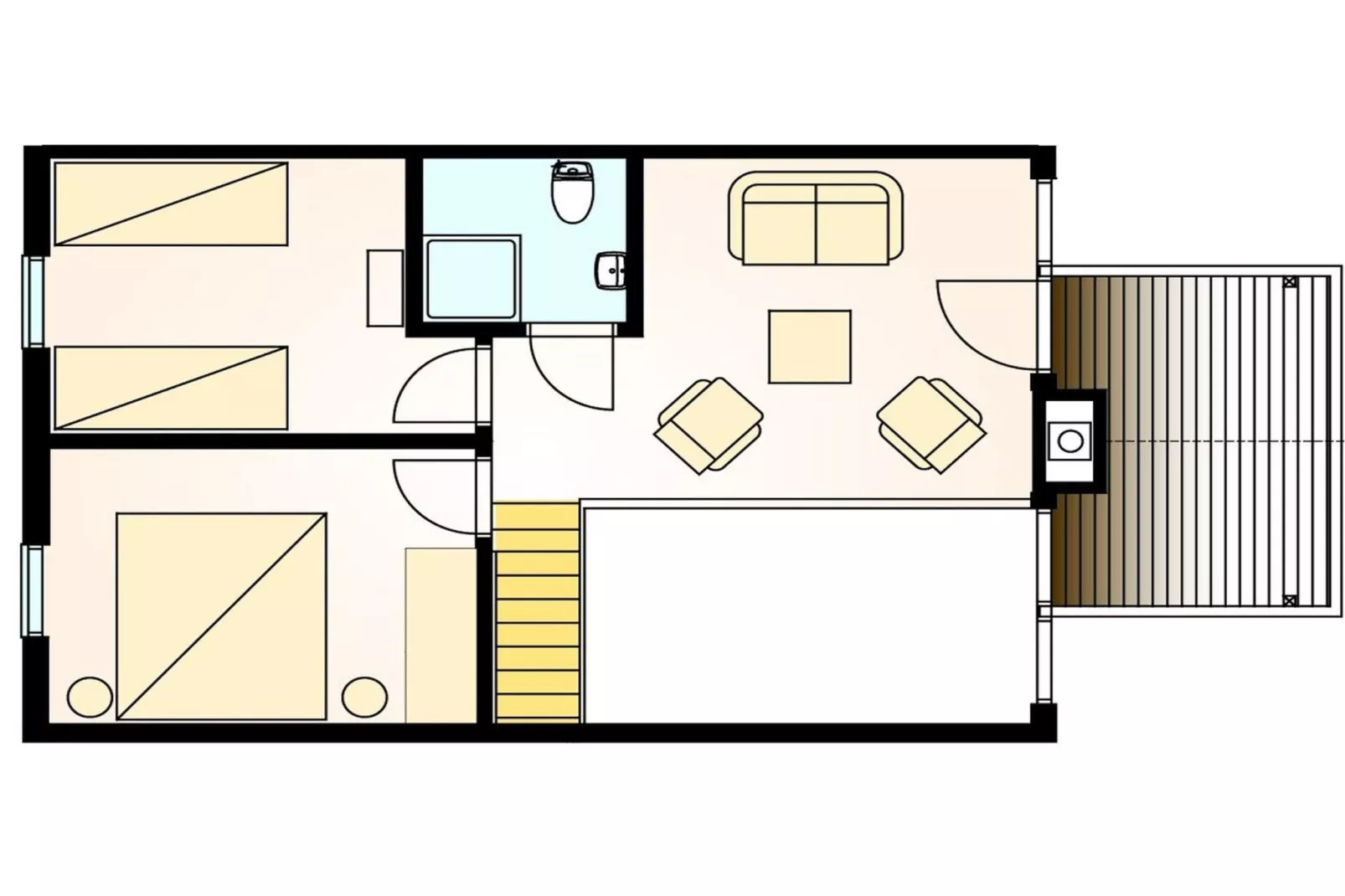 Ferienhaus Fünen im Schlosspark-Plattegrond