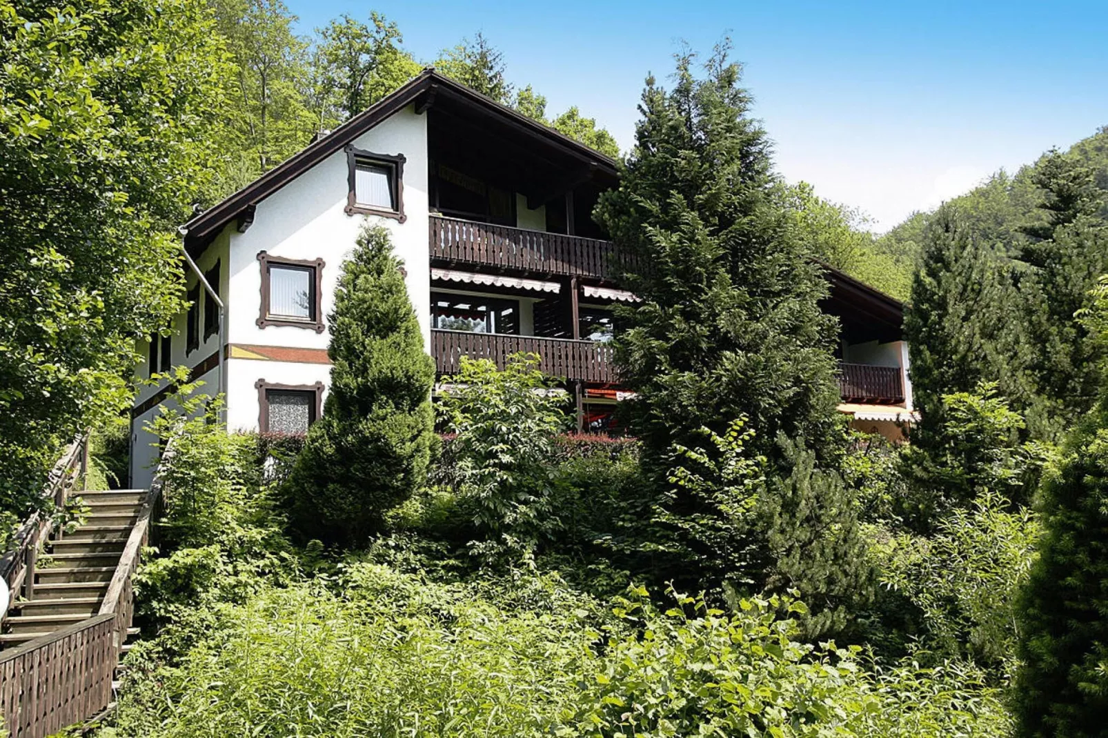 Stöberhai 1 OG-Uitzicht zomer