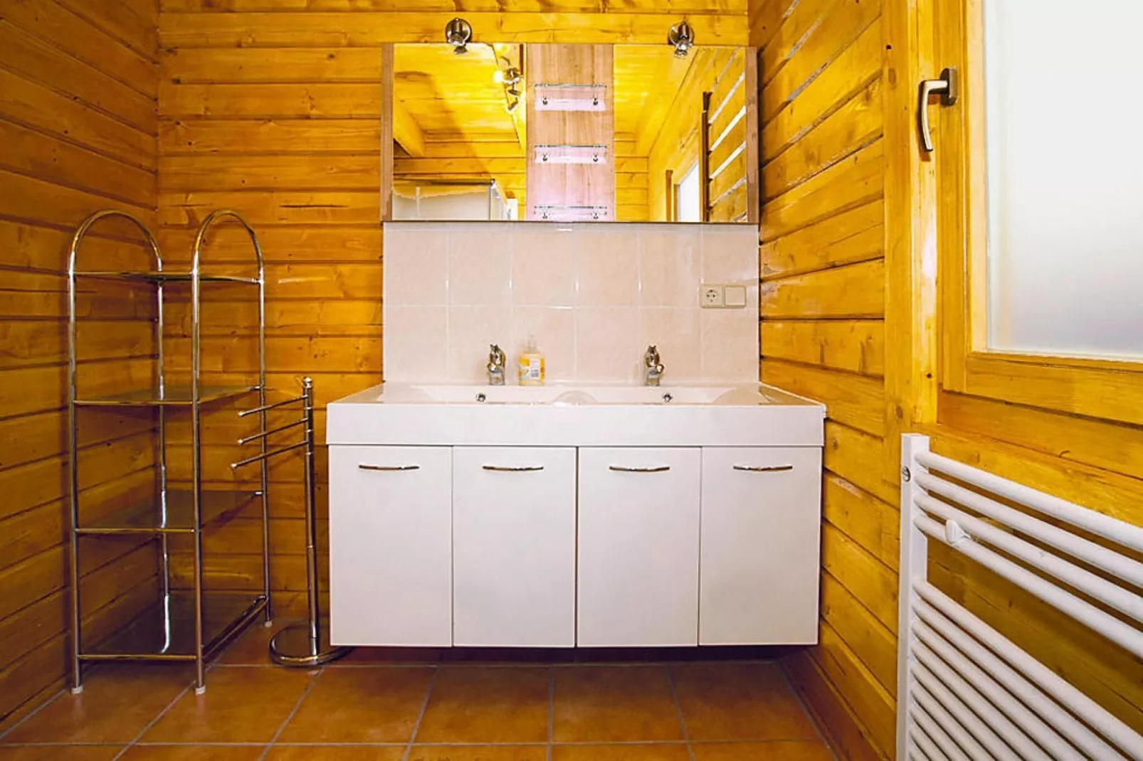 Blockhaus III-Badkamer
