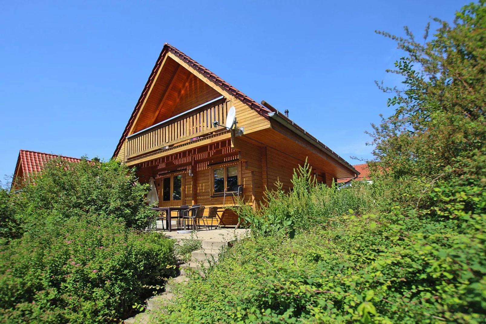 Blockhaus III-Uitzicht zomer