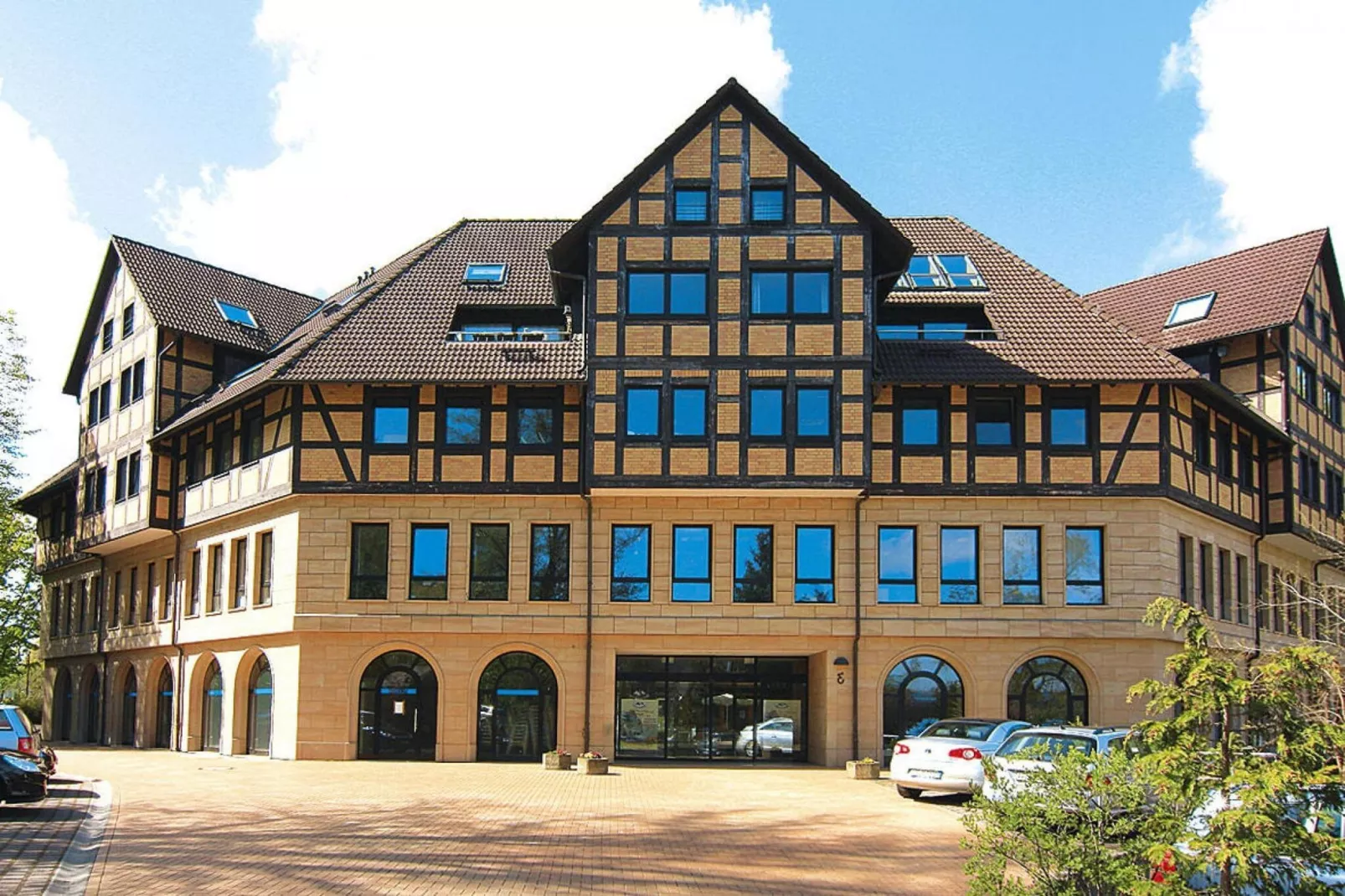Residence Park am Schweriner See / Studio 40 qm-Buitenkant zomer