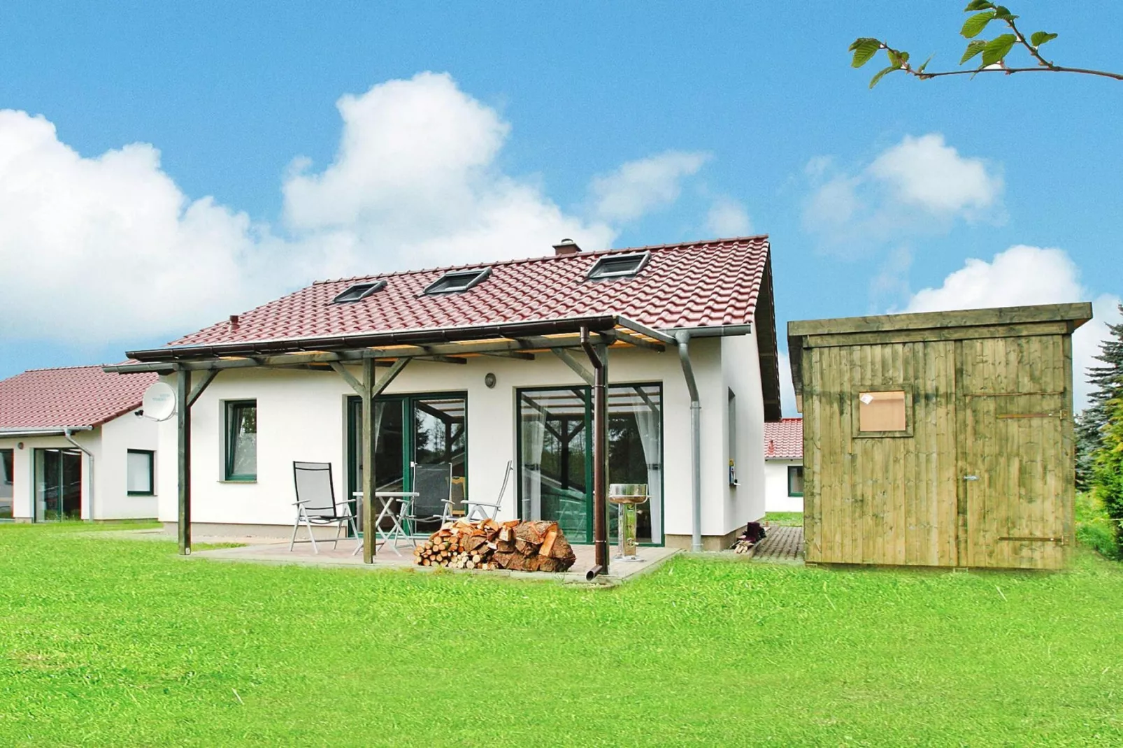 Ferienhaus Wildgans 62 qm-Gebieden zomer 1km