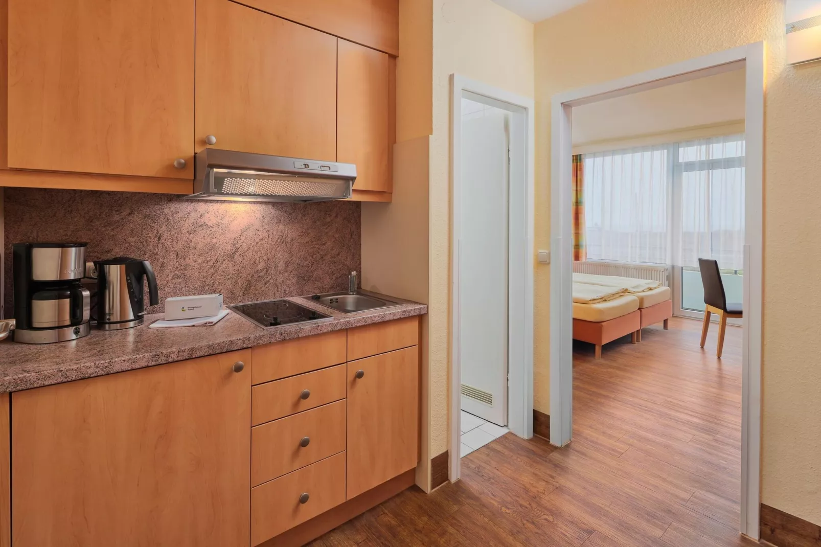 1-Zimmer-Apartment "An der Düne" 32qm-Keuken