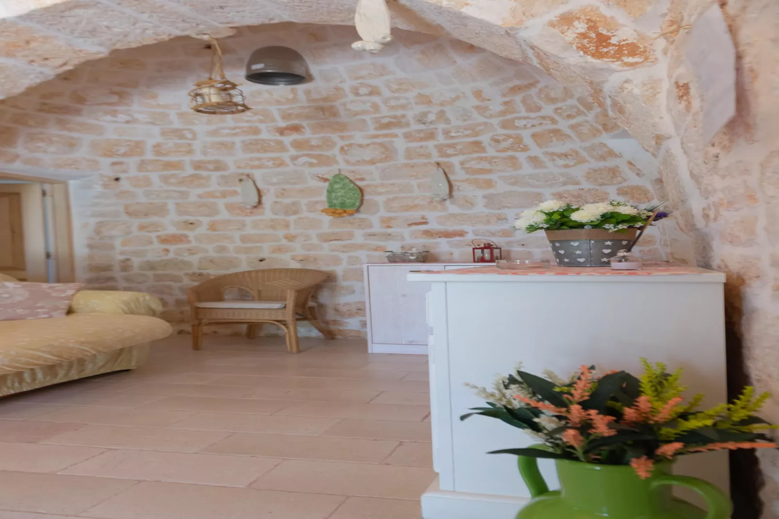 Trullo Filippo Ostuni-Woonkamer