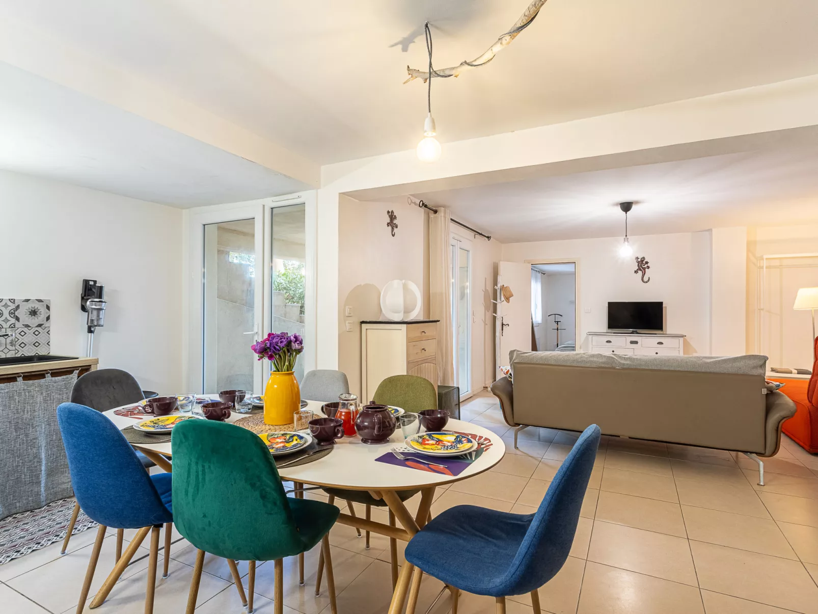 Appartement Bleu Azur-Binnen