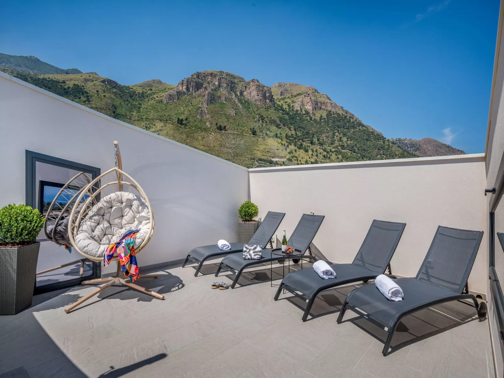 Attico Dolce Vista-Buiten