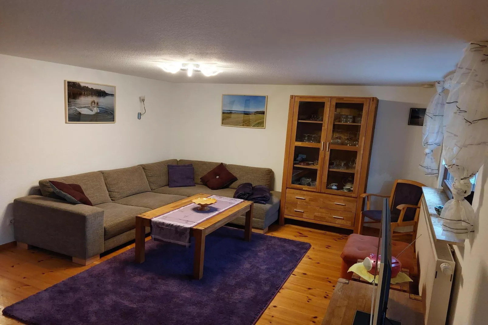 Ferienhaus Zum Storchennest-Woonkamer