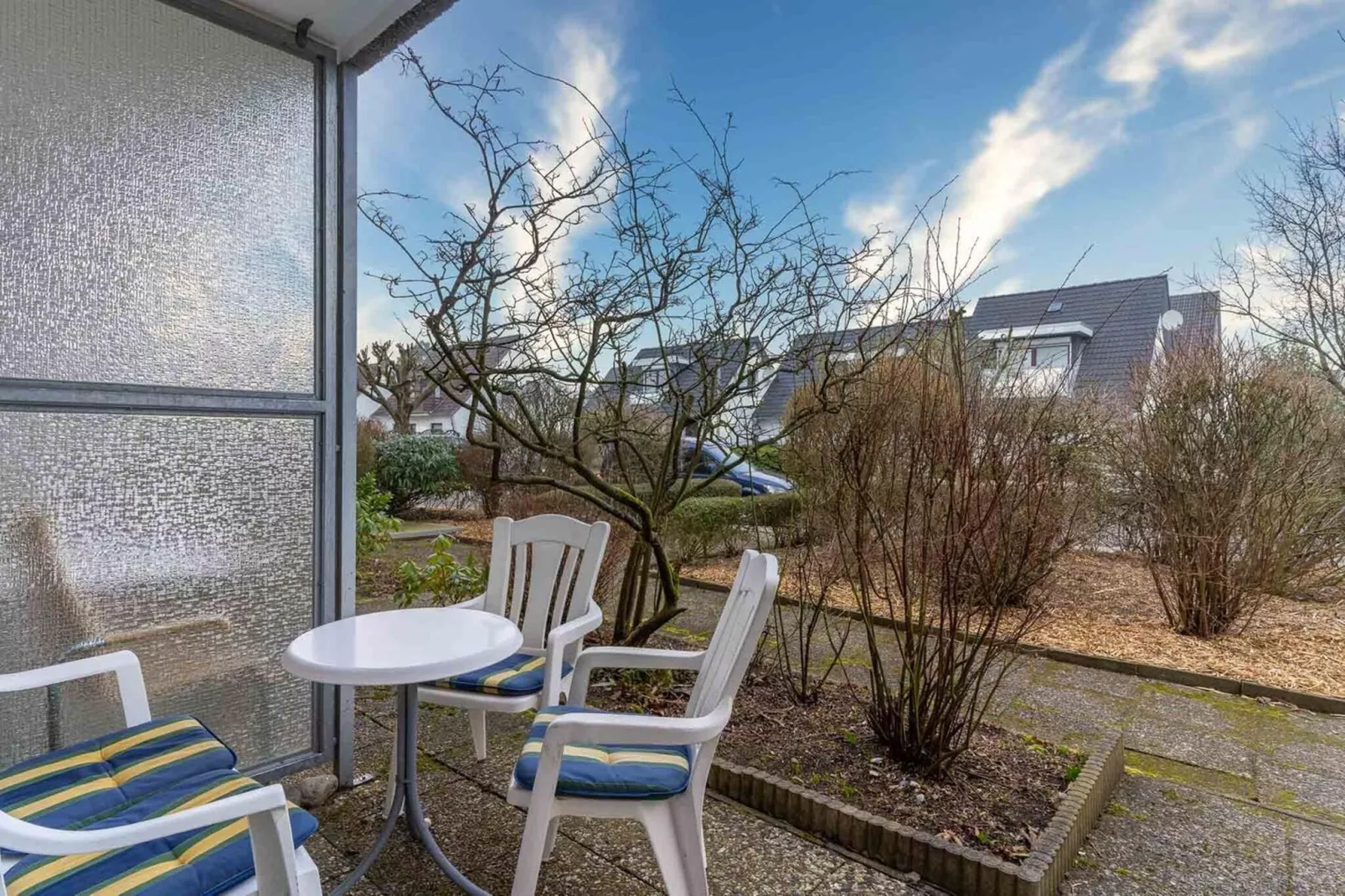 Ankerplatz Büsum Tertius Törn-Uitzicht zomer