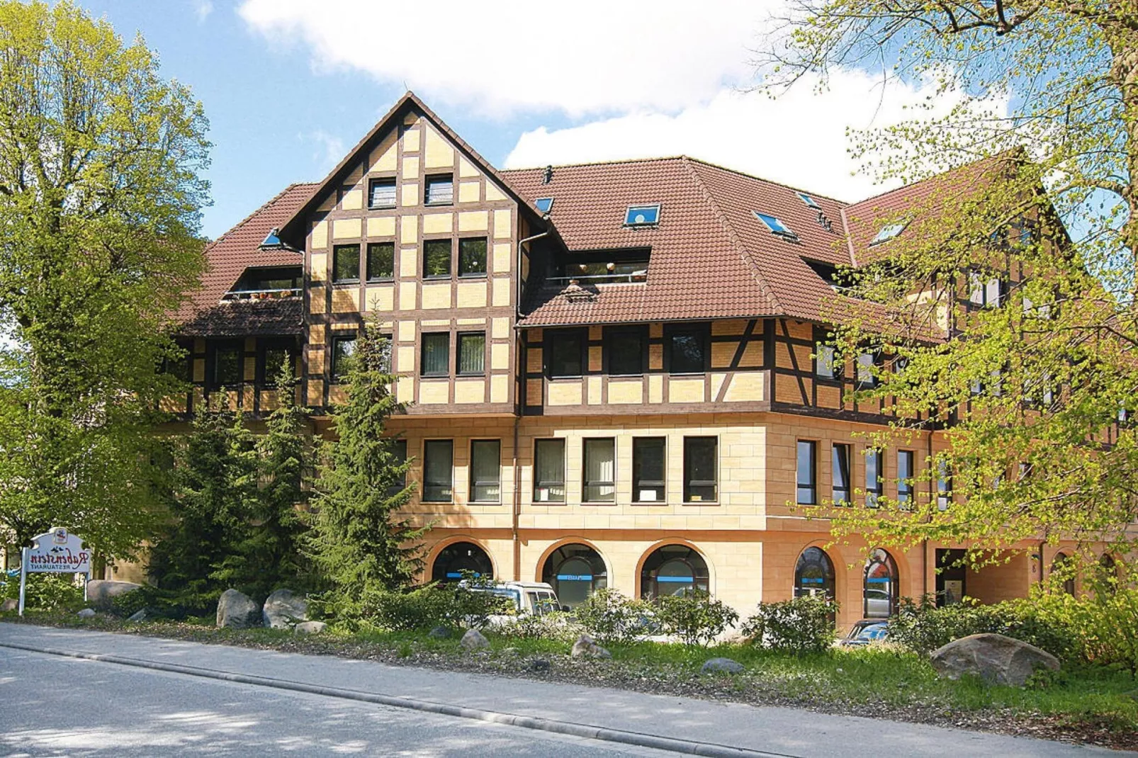 Residence Park am Schweriner See / 2-Raum-App im 2 Stock 60 qm-Gebieden zomer 1km