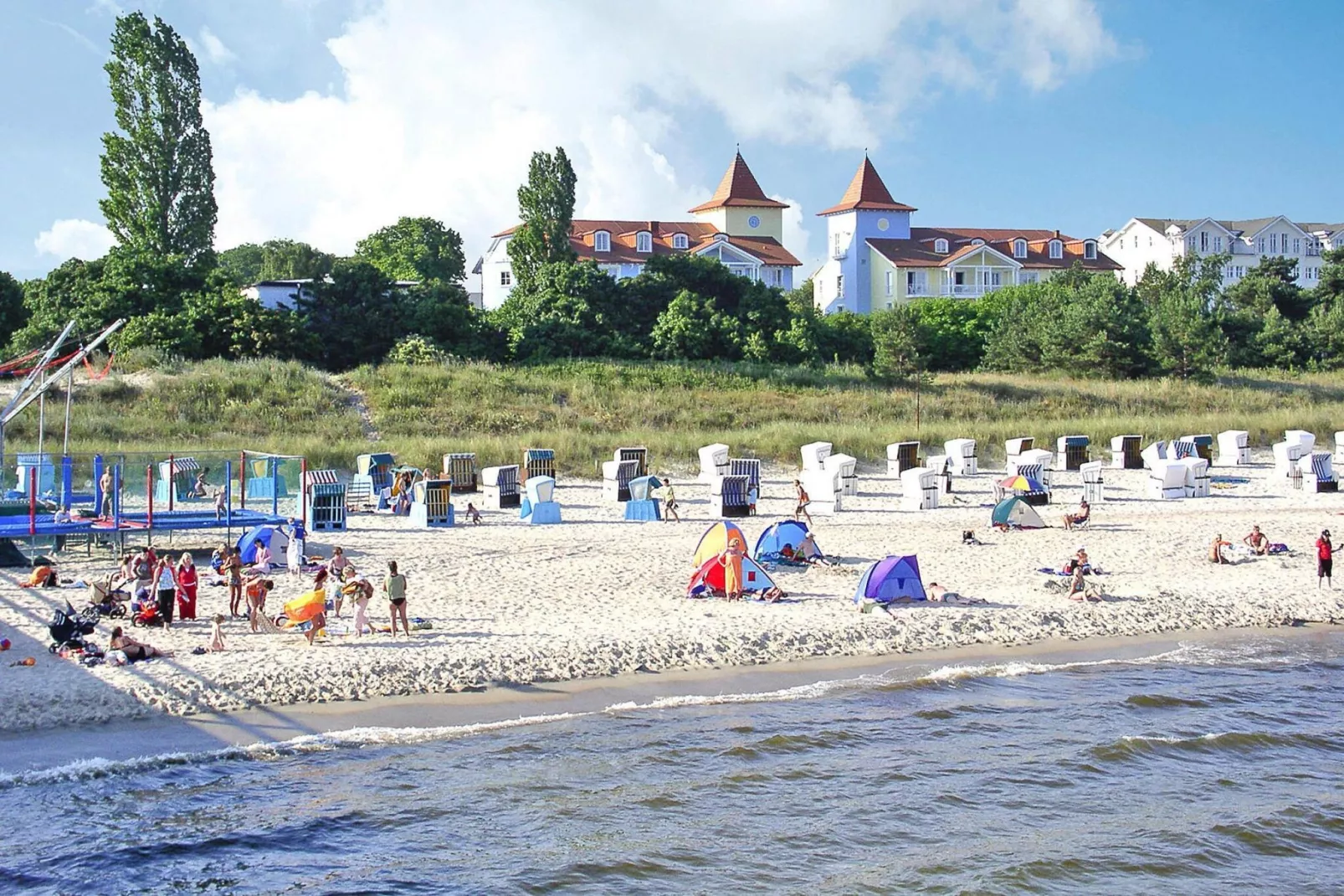 Zur Vorderseite-Gebieden zomer 1km
